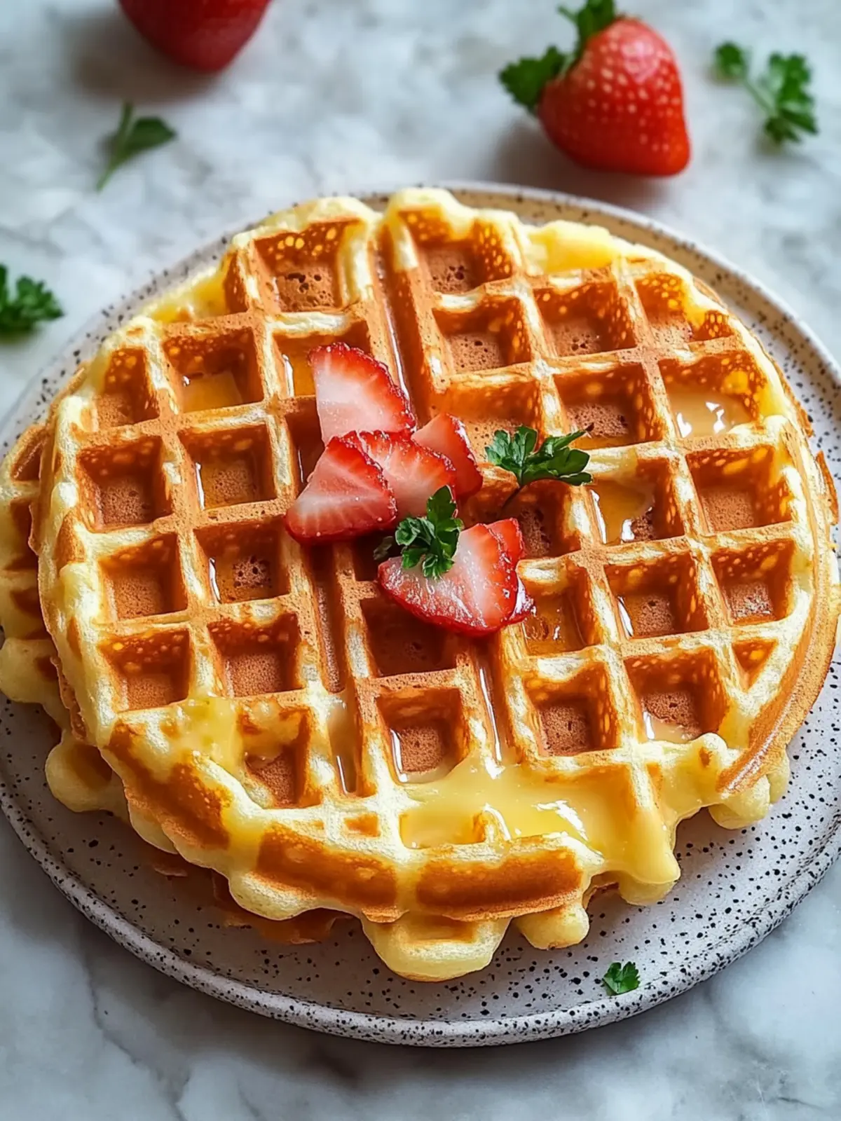 Käse-Ei-Chaffle