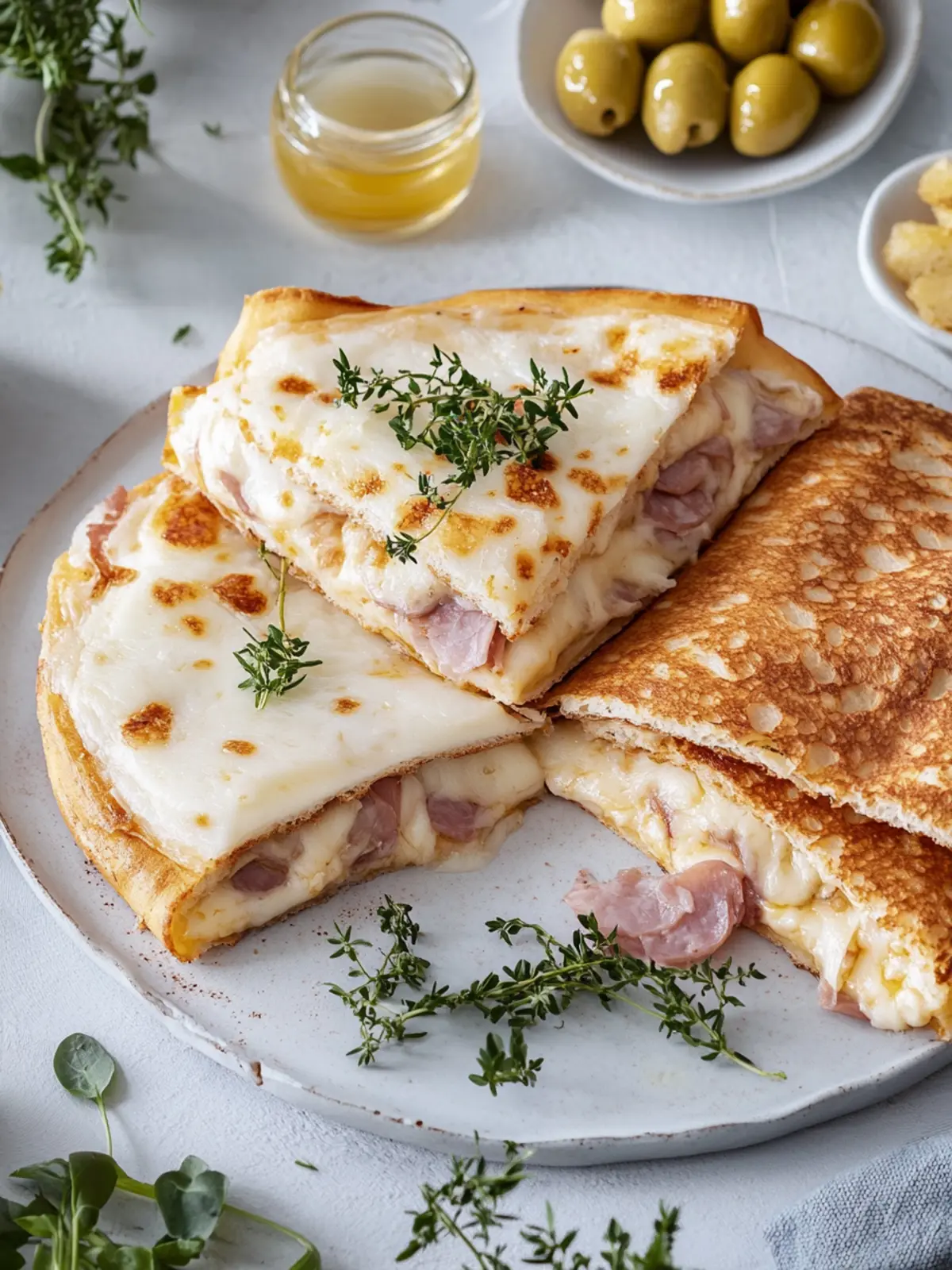 Schinken-Käse-Taschen