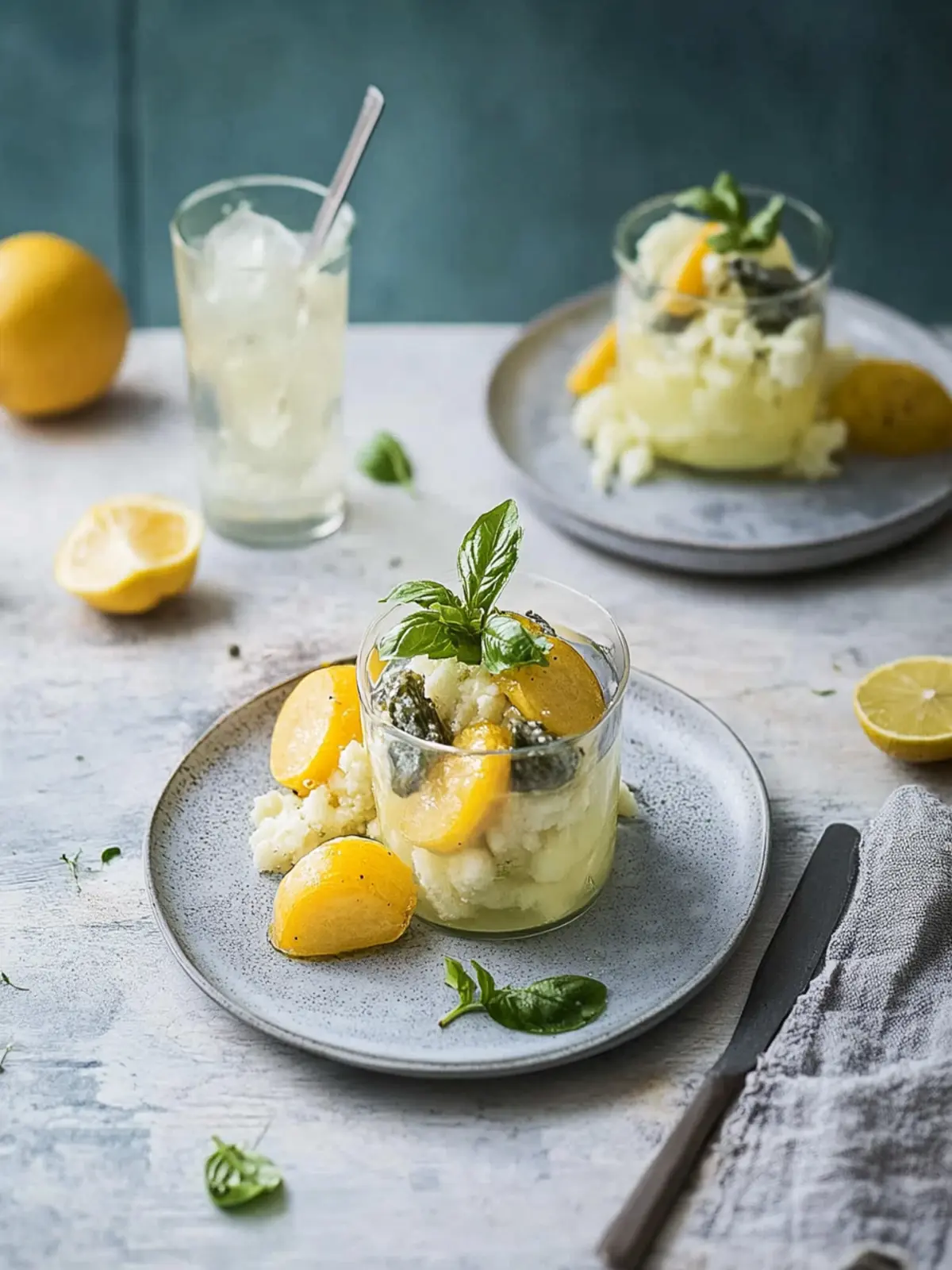 Rahmpilze mit Kartoffelstampf