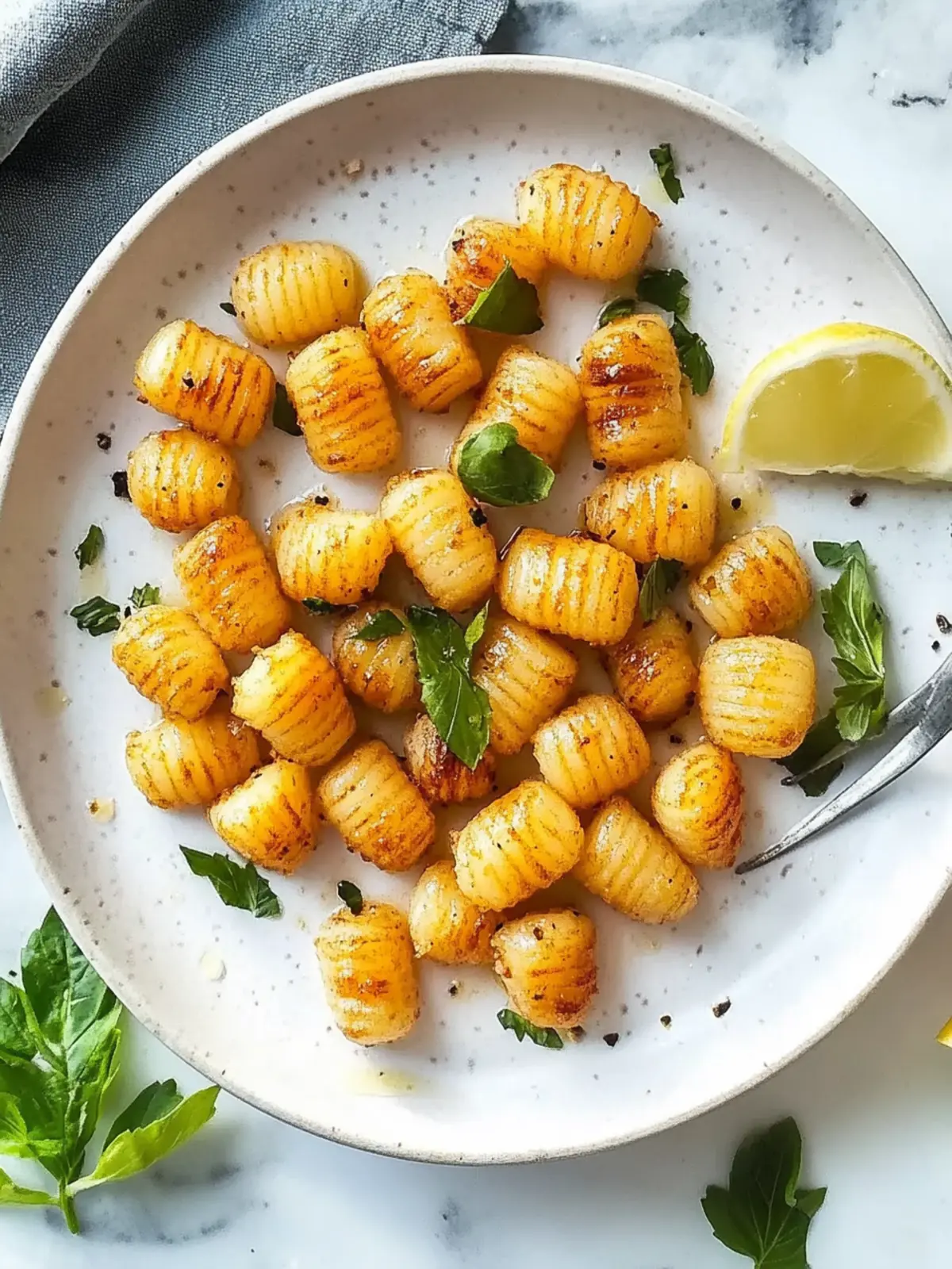 Luftfritteuse Gnocchi