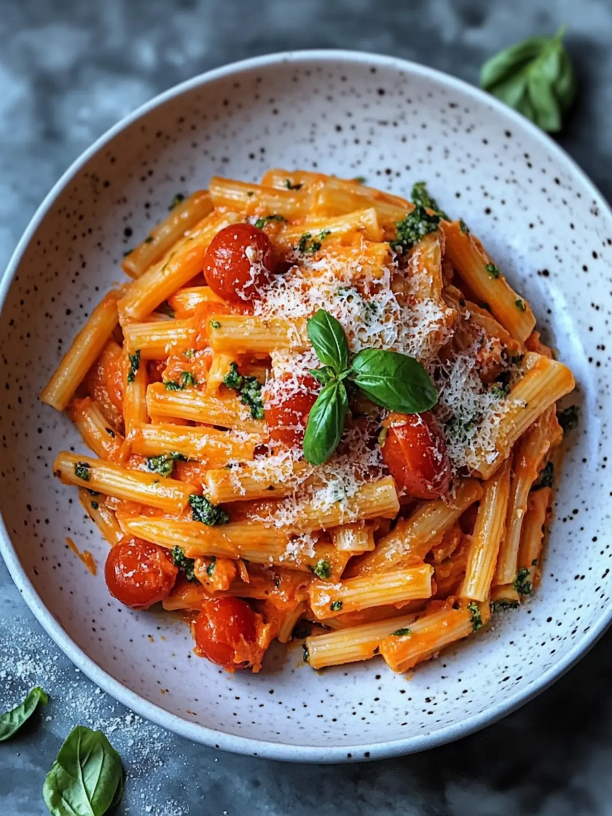 Tomaten-Knoblauch-Pasta