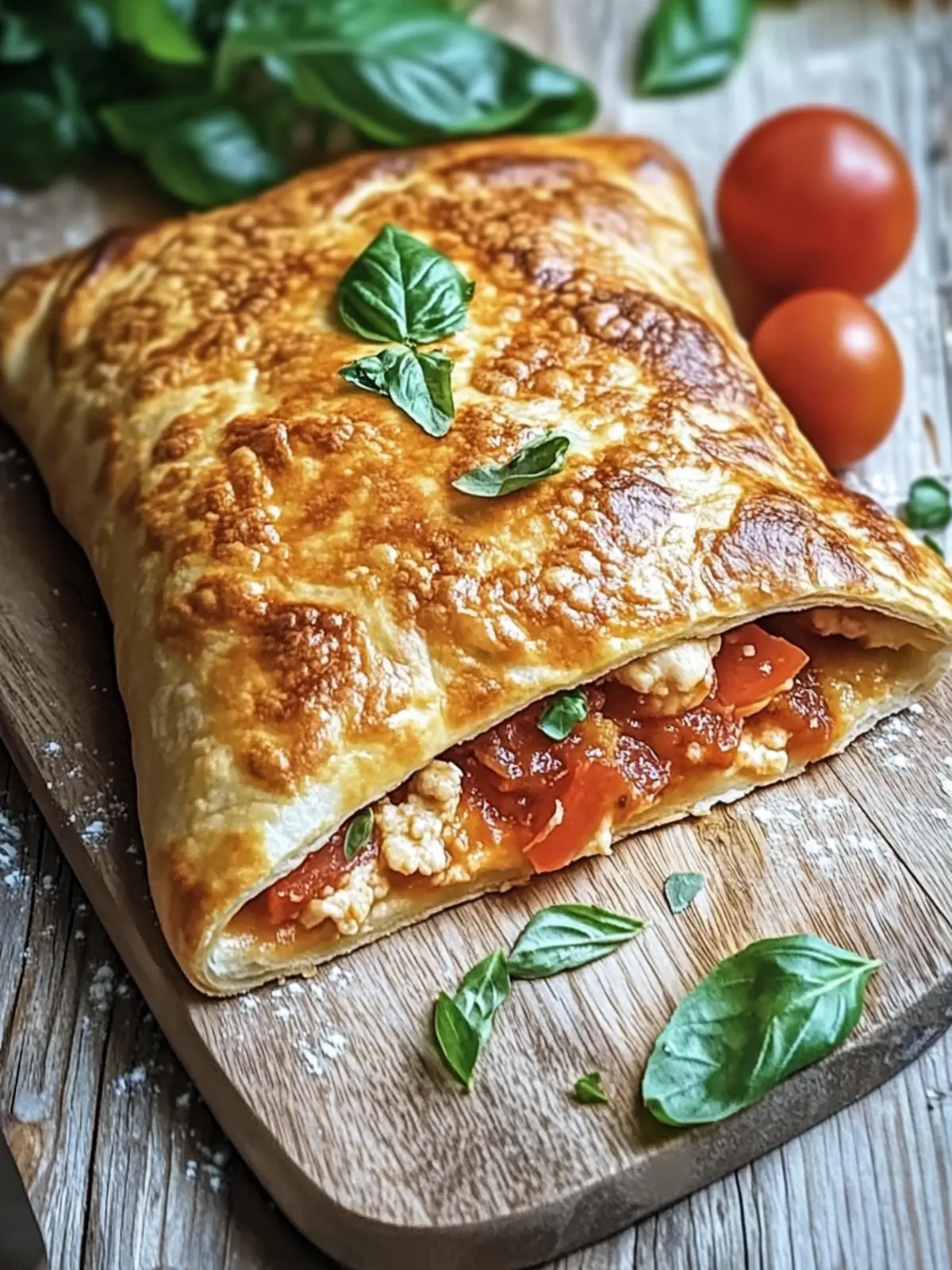 Blätterteig-Calzone
