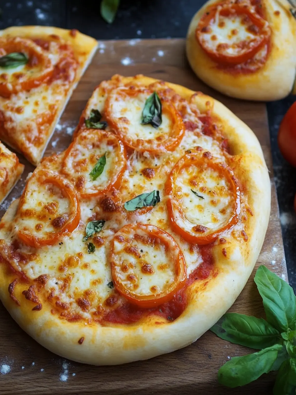 Pizzaschnecken mit Pizzateig