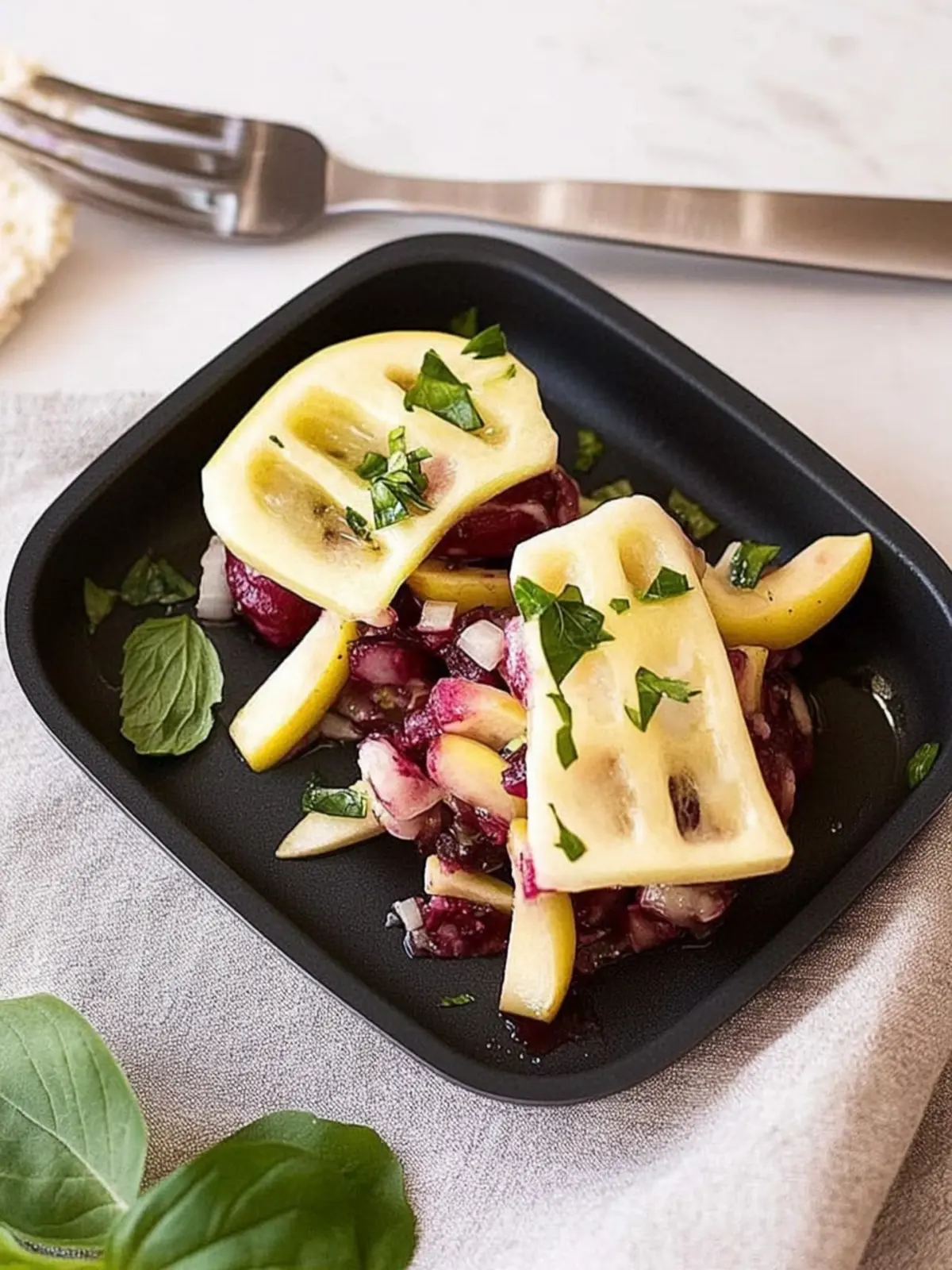 Raclette-Pfännchen Rote Bete