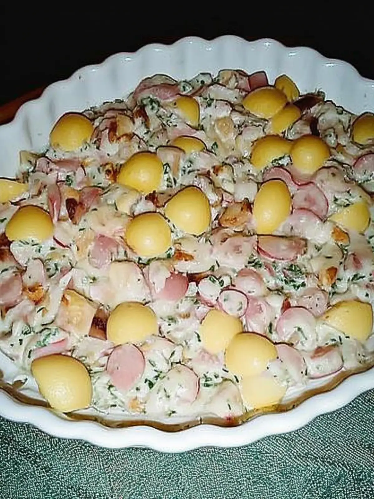 Tortellini Champignon Auflauf