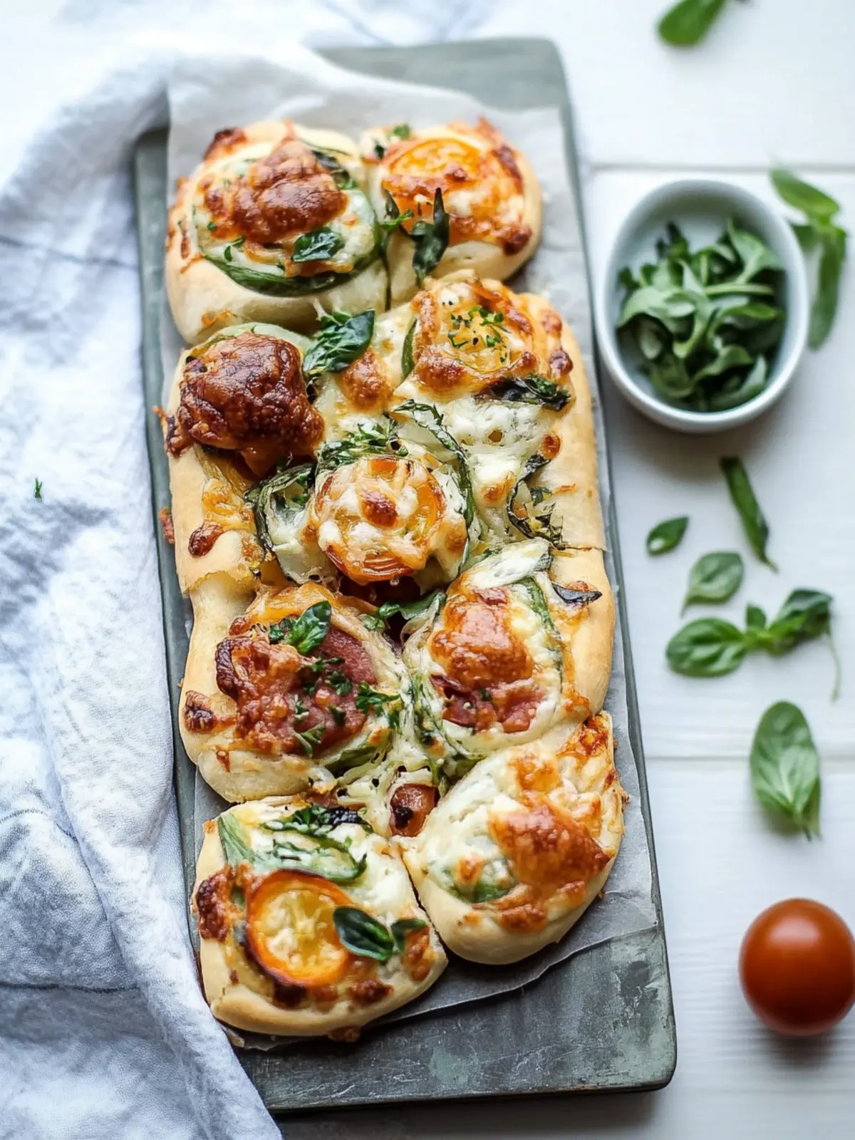 Flammkuchen-Schnecken