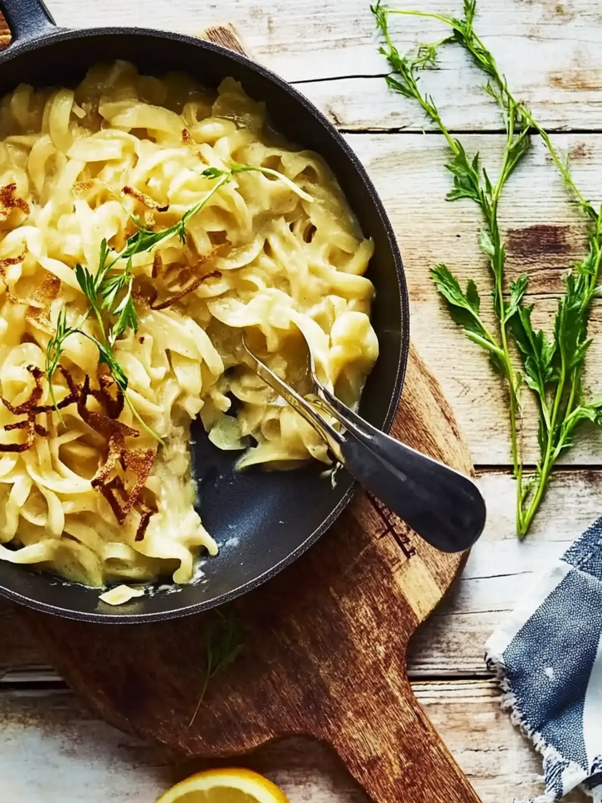 Allgäuer Käsespätzle mit Schmelzzwiebeln