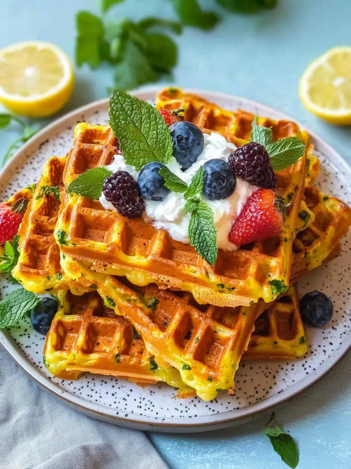 Unglaubliche Gemüsewaffeln