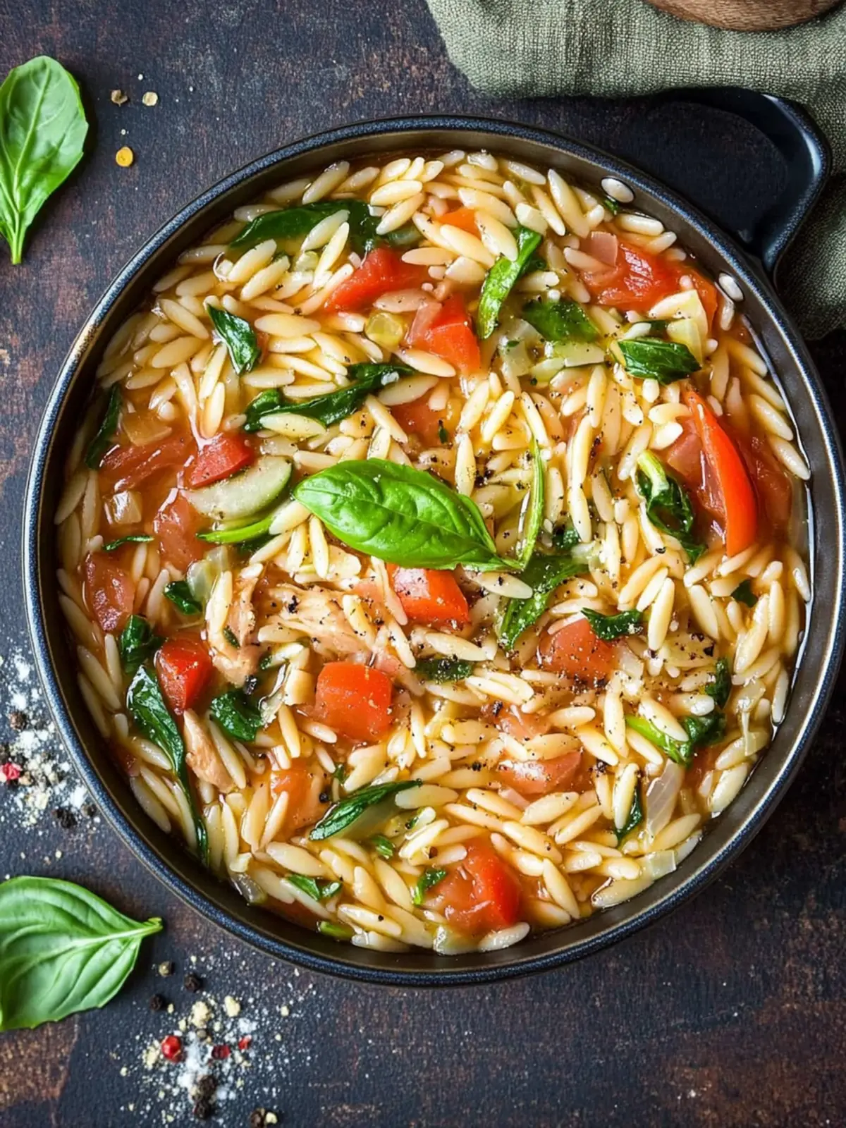 Orzo-Eintopf