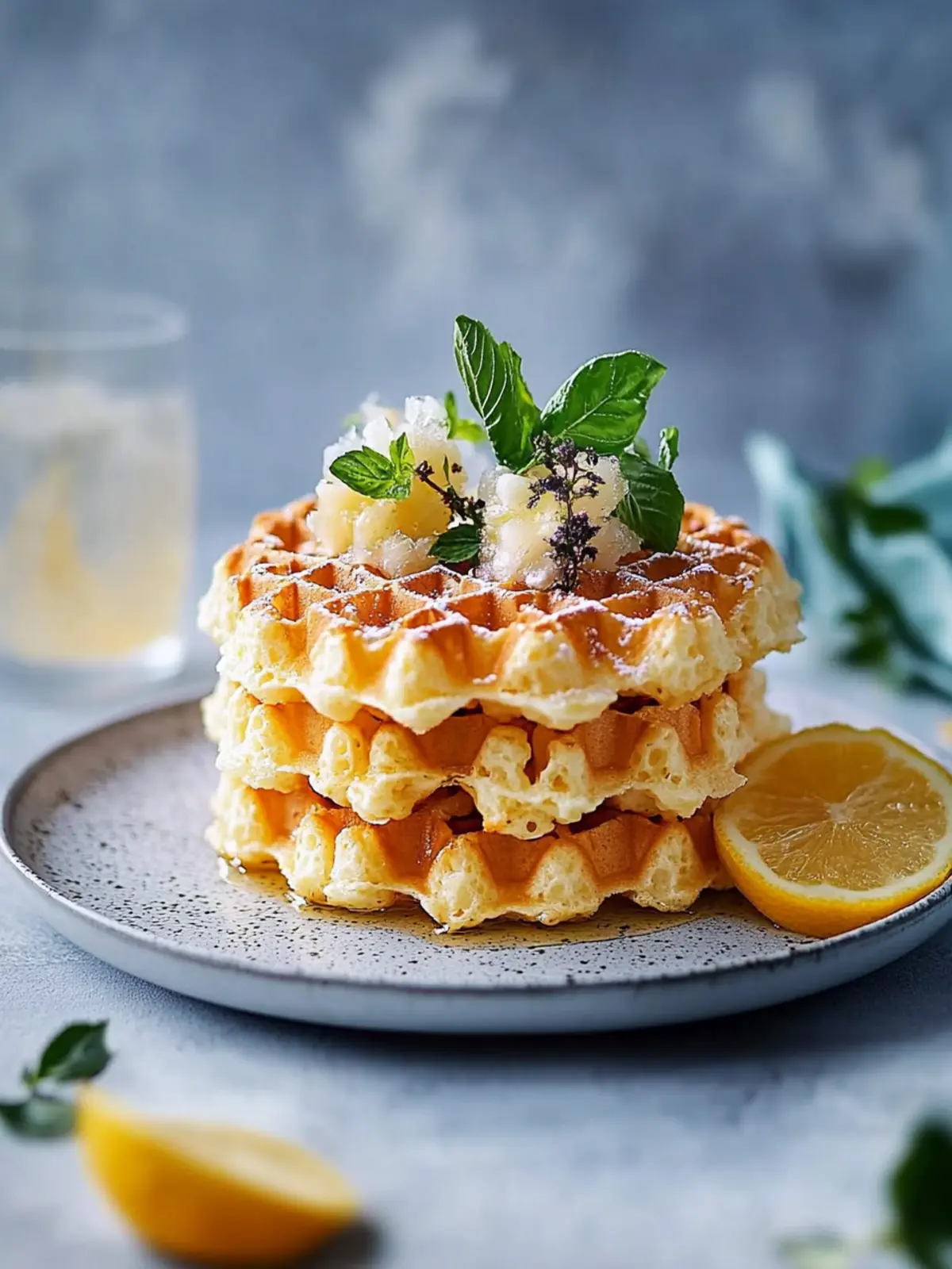 Quarkwaffeln für gute Laune