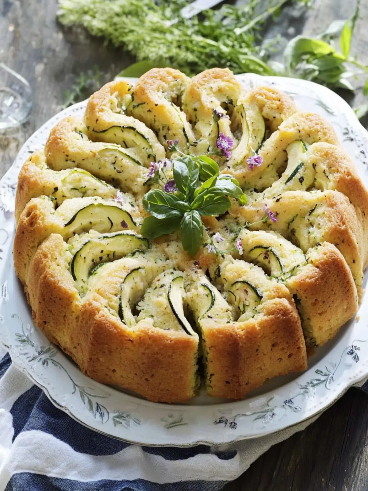 Zucchini-Gugelhupf