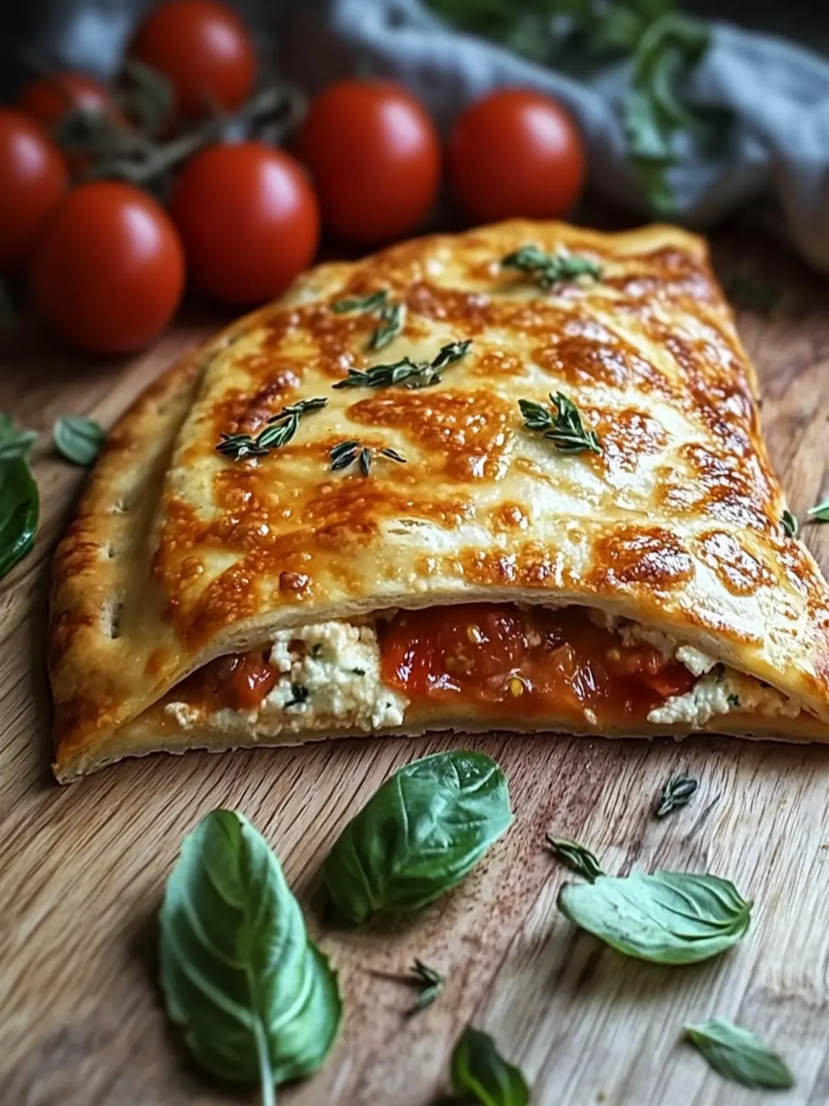 Schnelle Blätterteig-Calzone