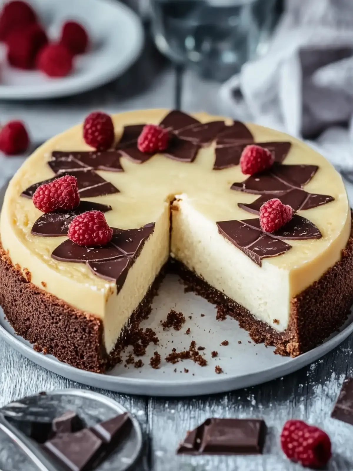 Valentinstag Schokokuchen