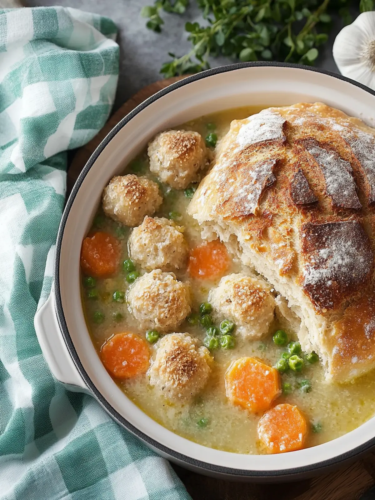 Wikingertopf mit Hackbällchen