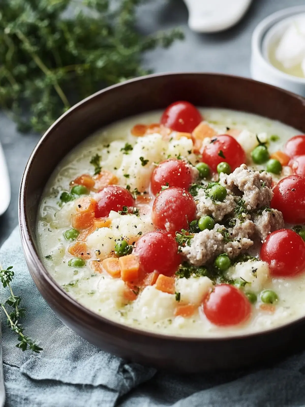 Wikingertopf mit Hackbällchen