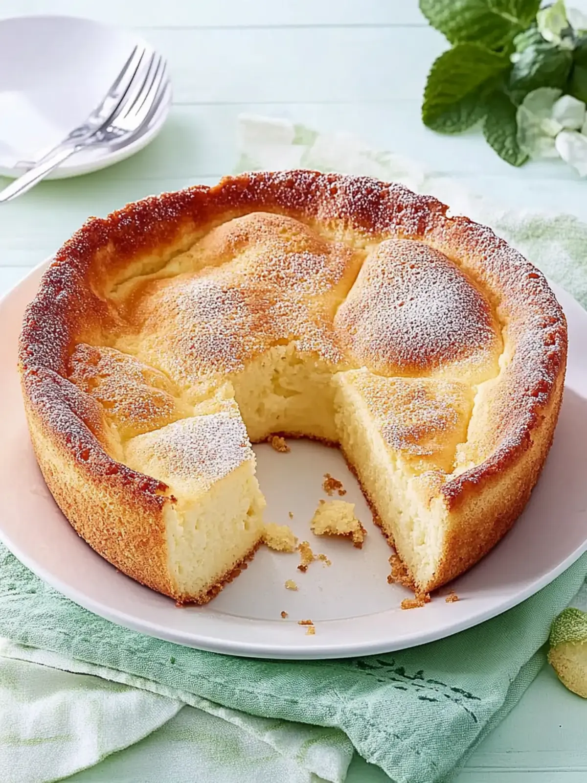 10-Minuten-Quarkkuchen - schnell