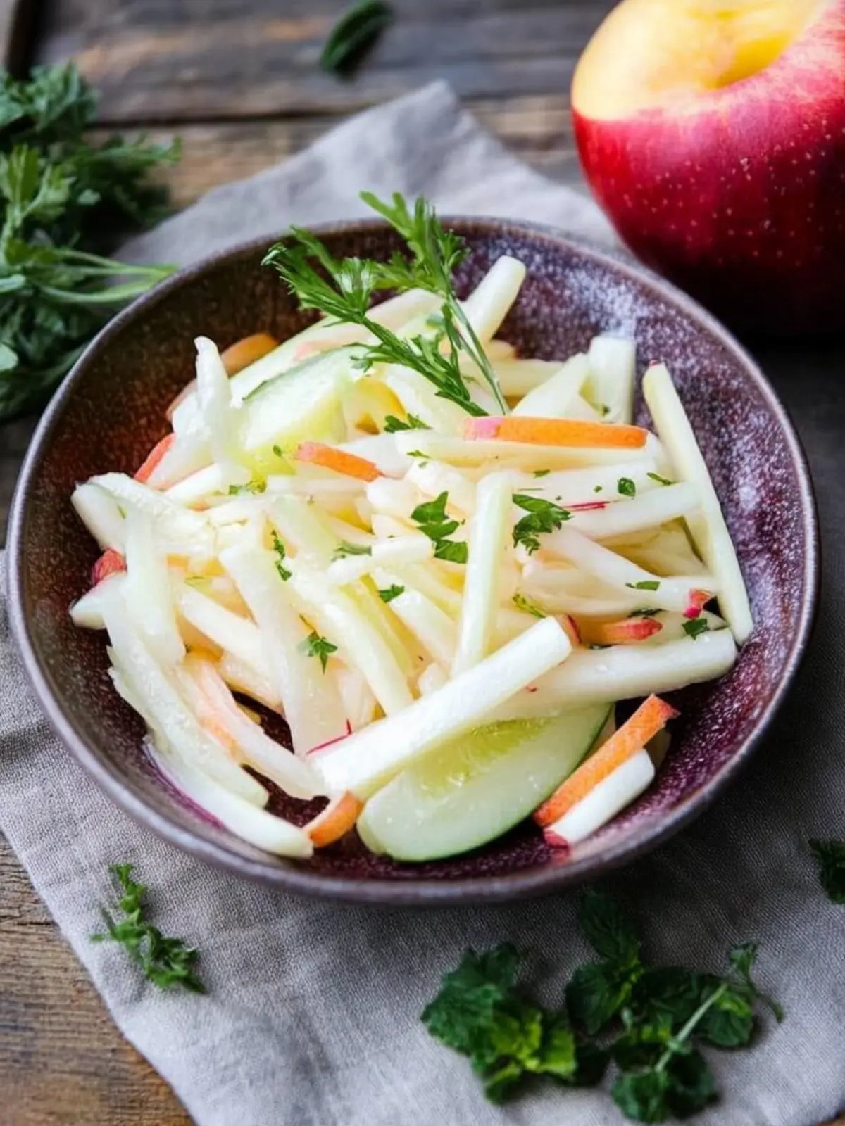 Kohlrabisalat nach bestem Rezept