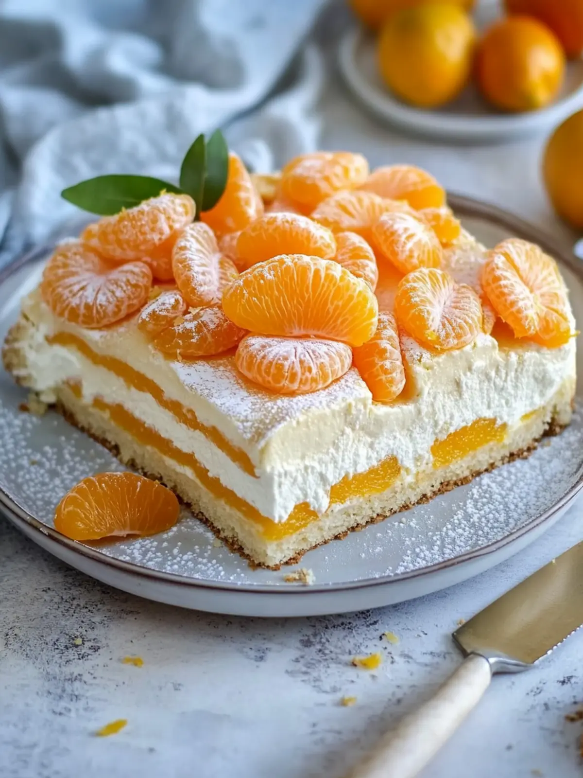 Fantakuchen mit Mandarinen