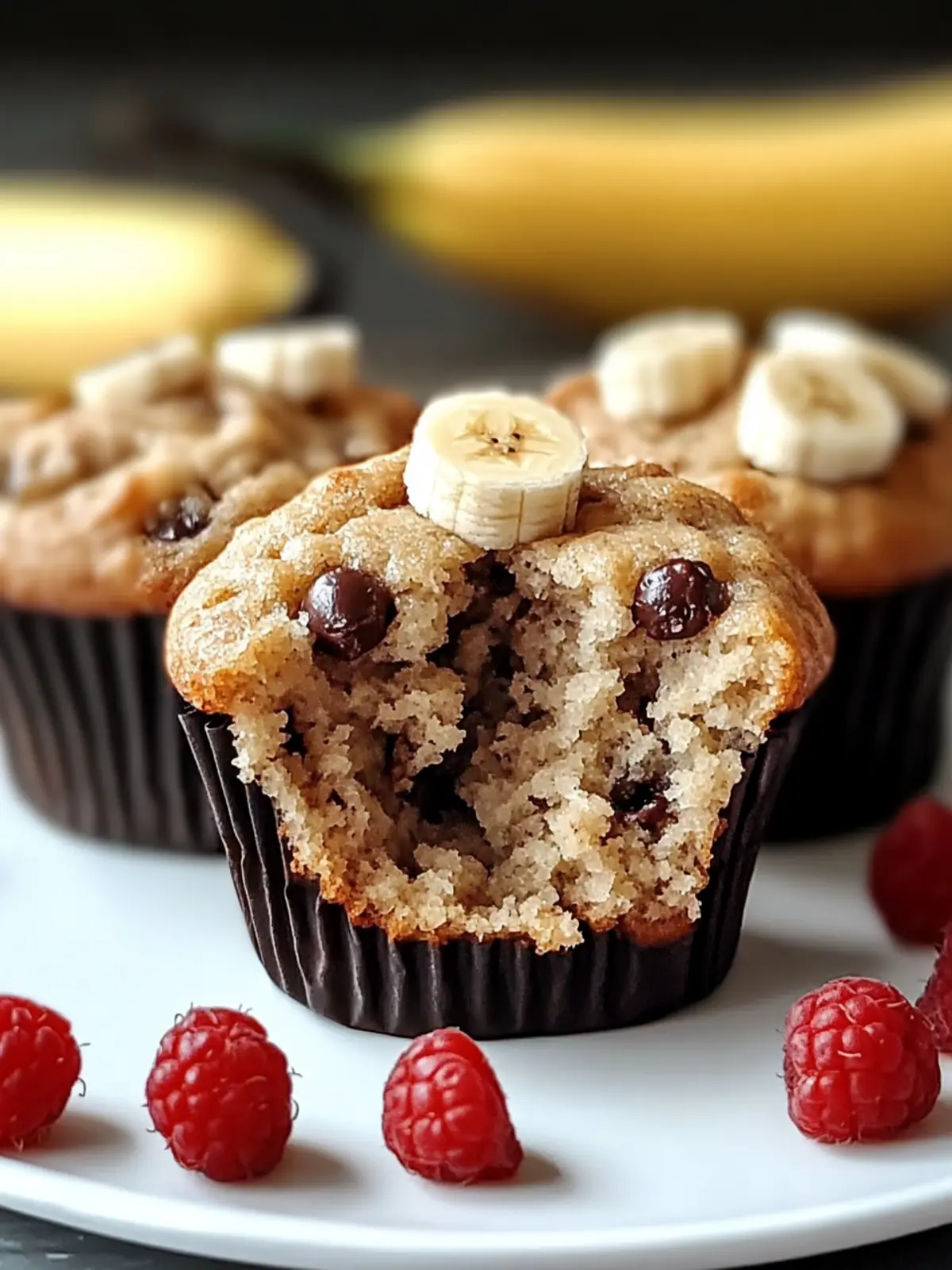 Protein-Muffins mit Bananenbrot