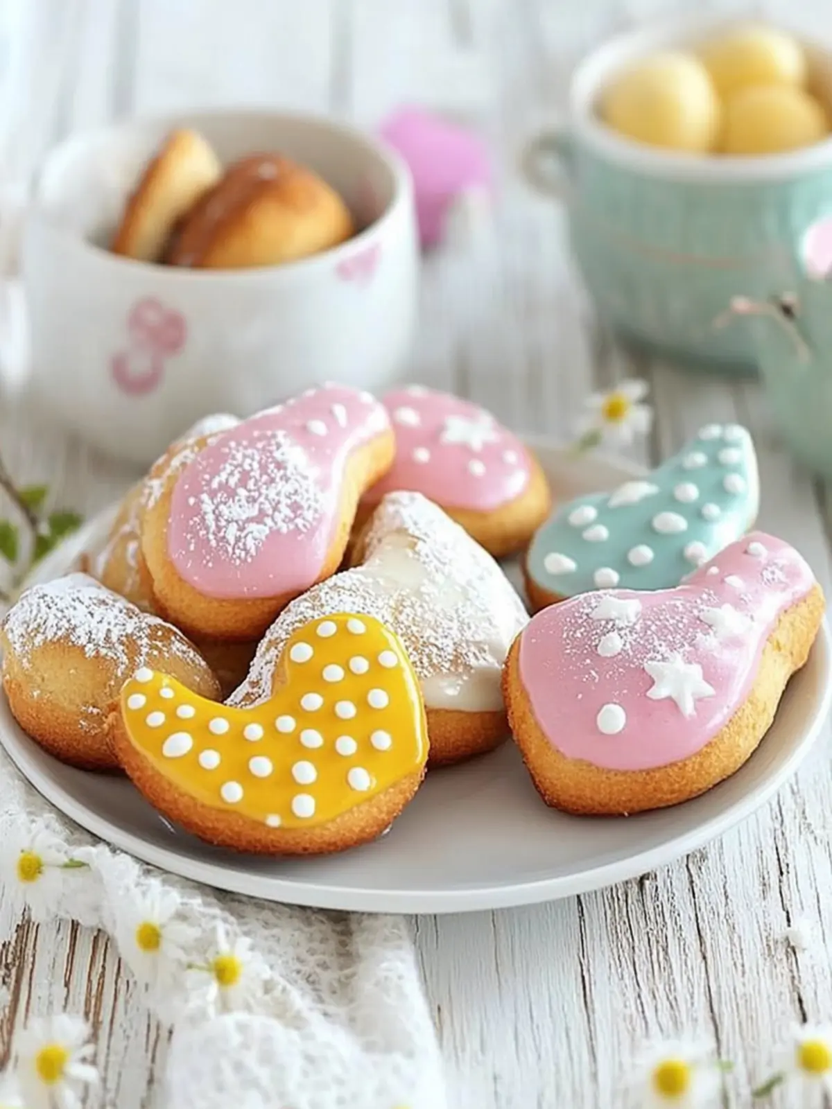 Kunterbunte Osterkekse