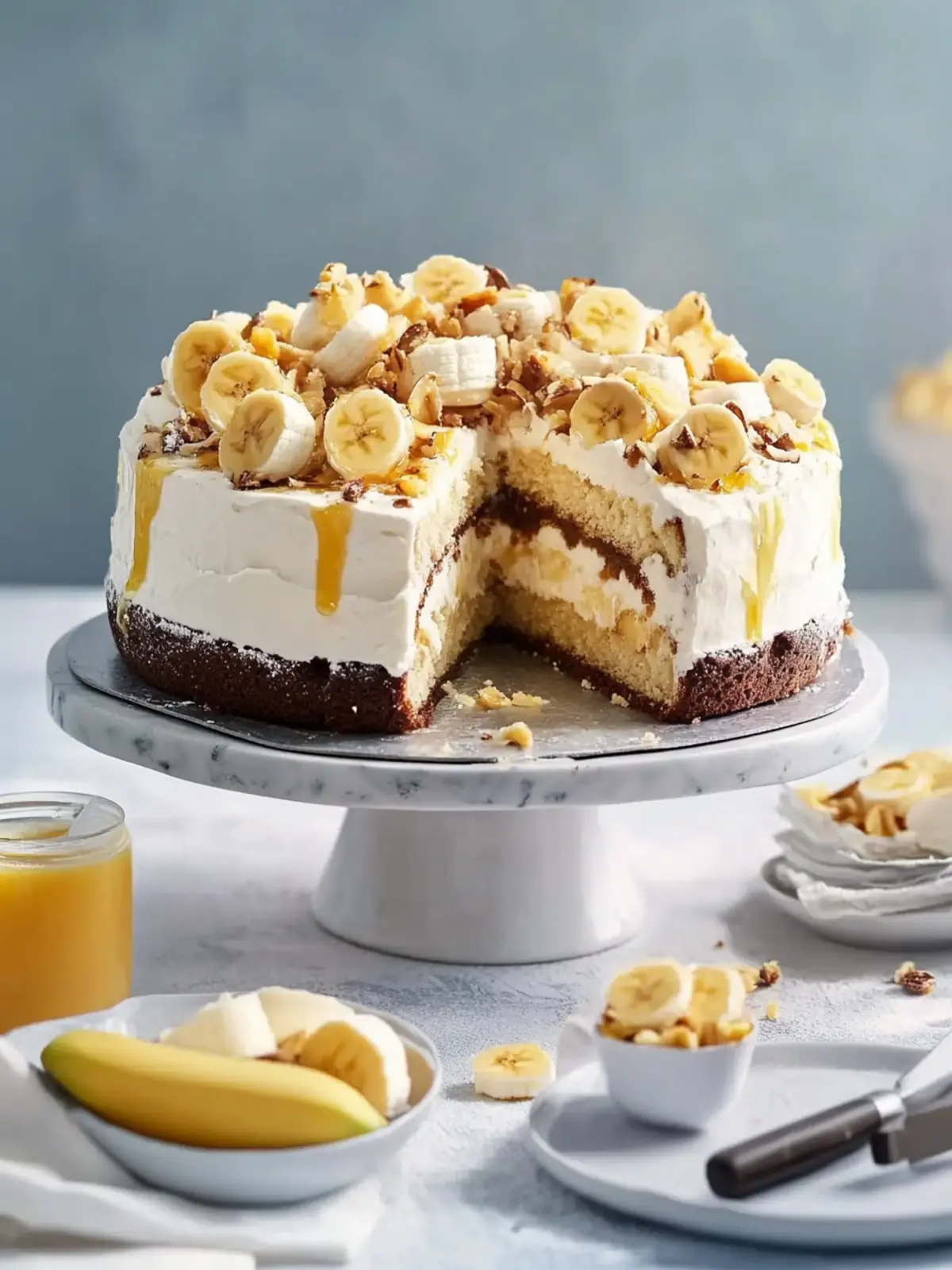 Bananensplit-Torte