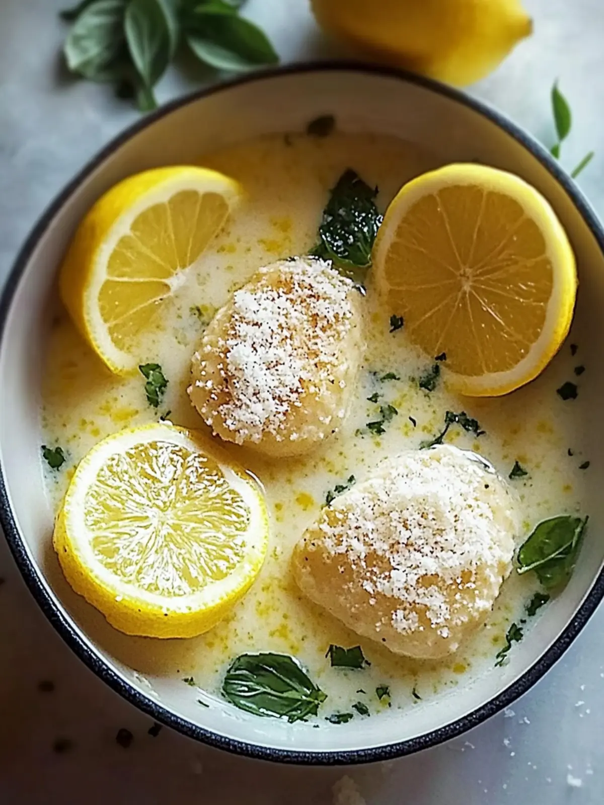 Zitronen-Parmesan-Hähnchen