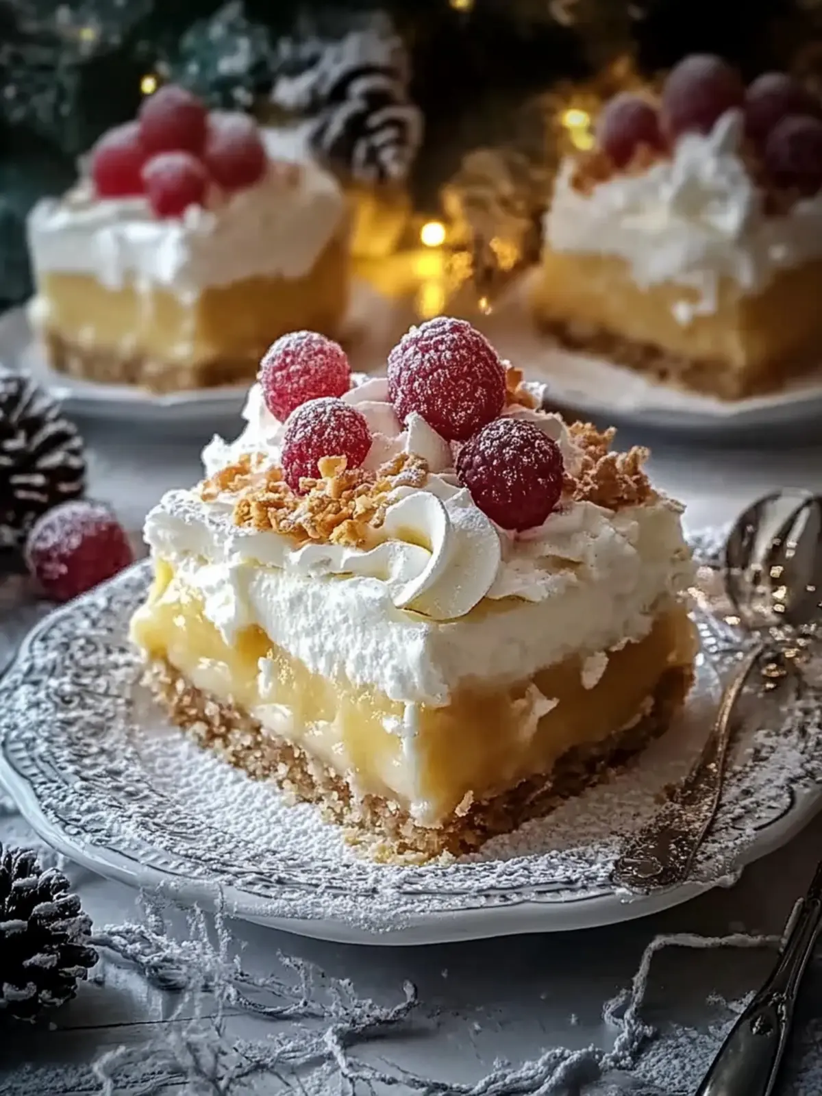 Weihnachtskuchen mit Pudding