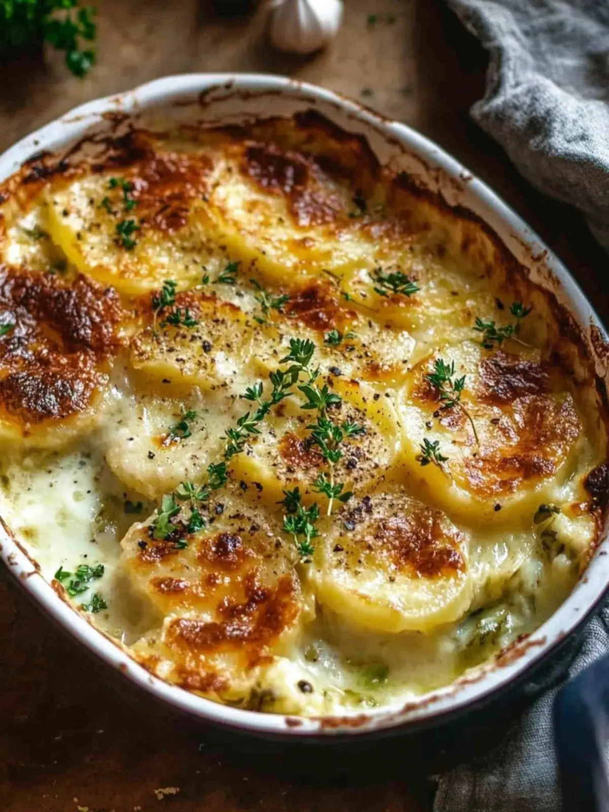 Kohlrabi-Gratin Rezept