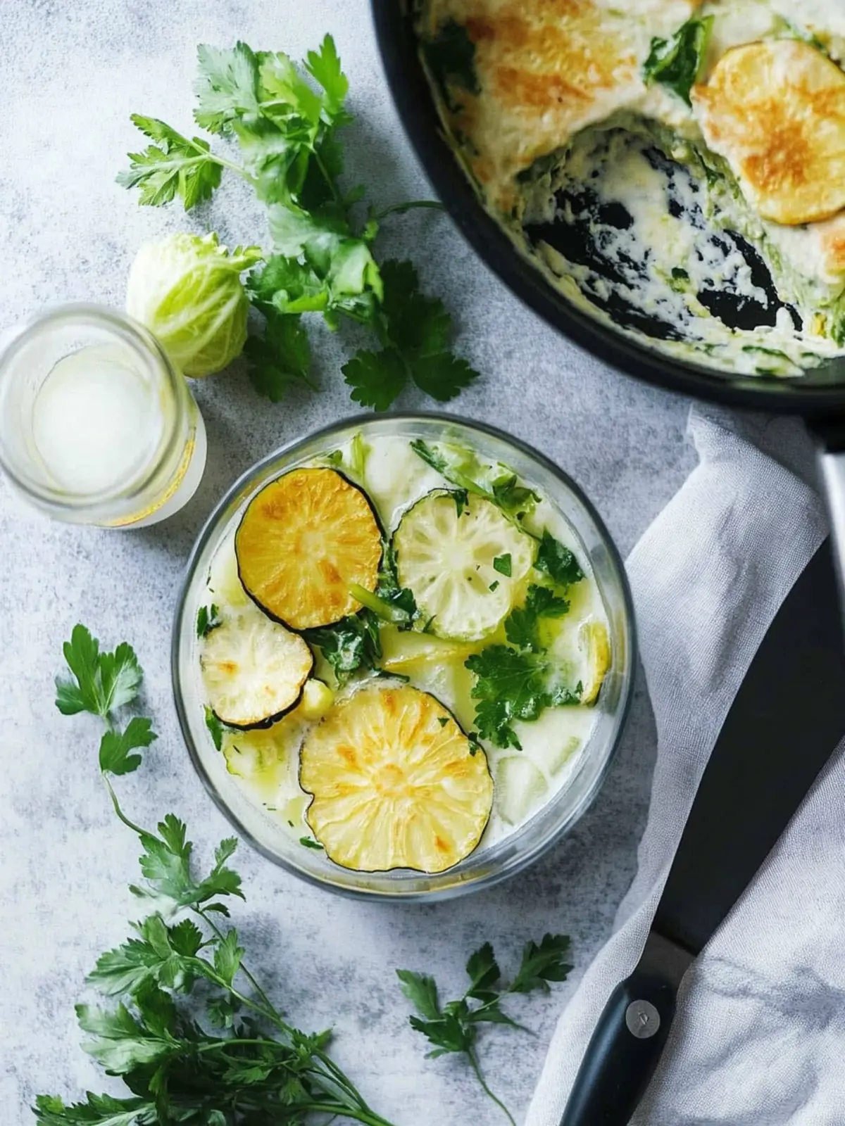 Einfacher Kohlrabiauflauf