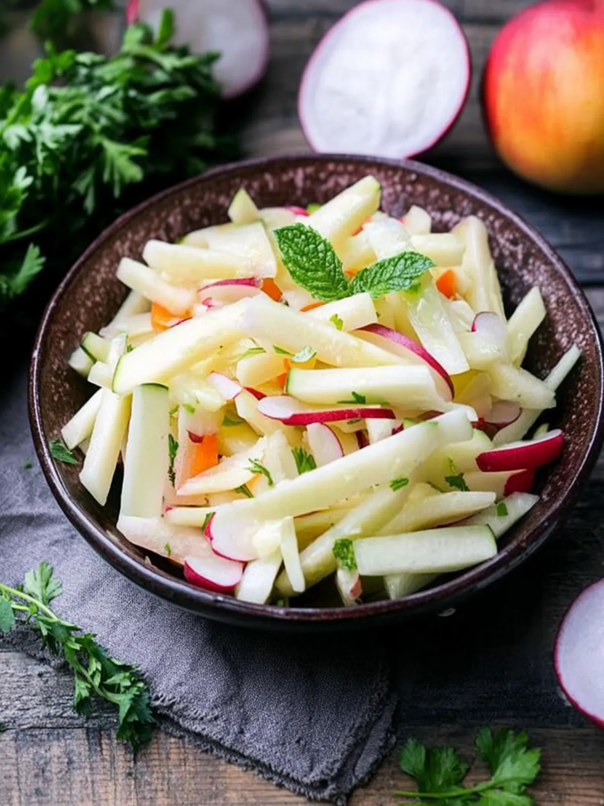 Kohlrabisalat nach bestem Rezept