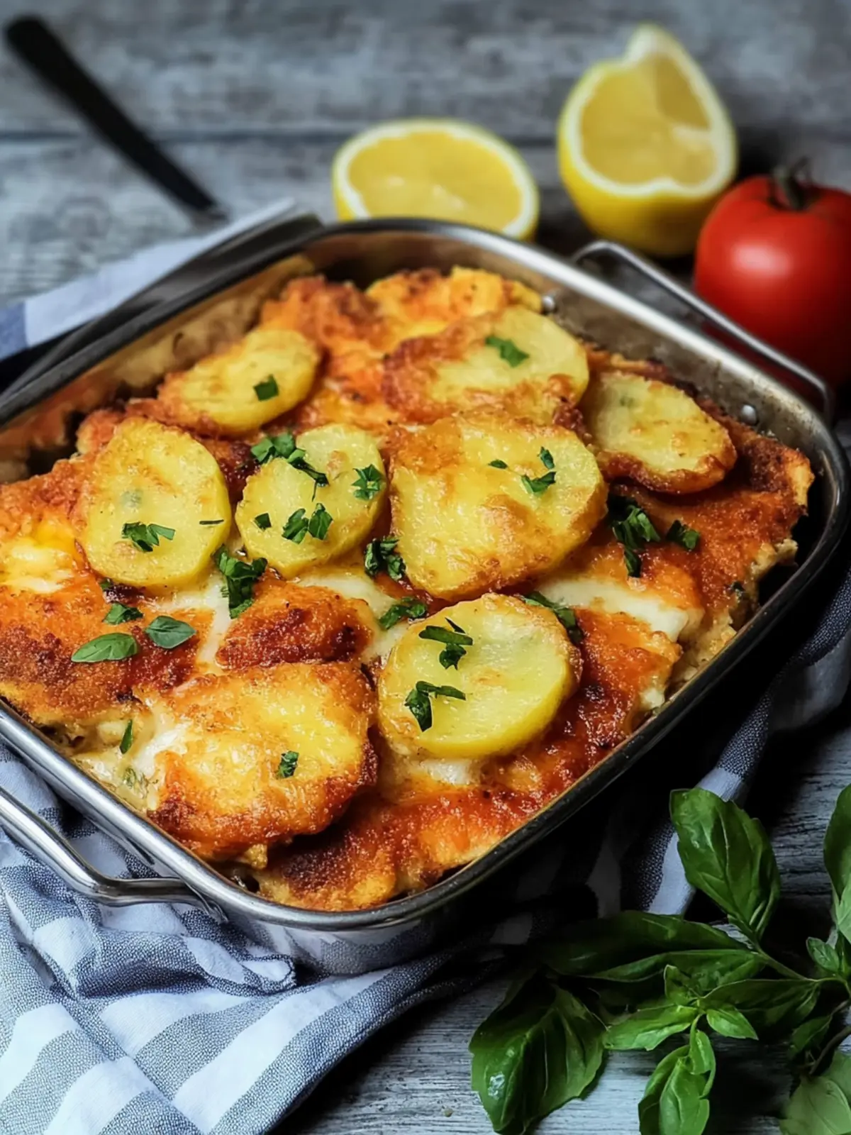 Ofenschnitzel Toskana