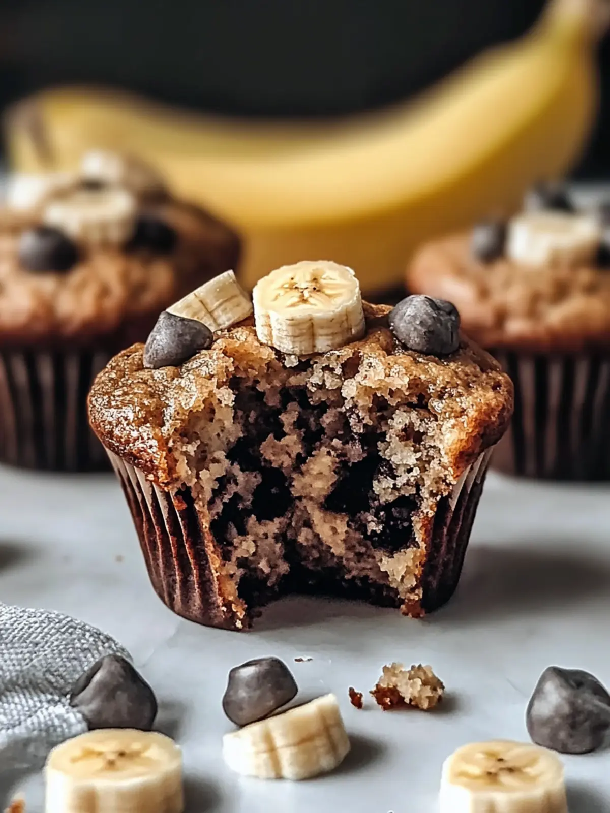 Protein-Muffins mit Bananenbrot