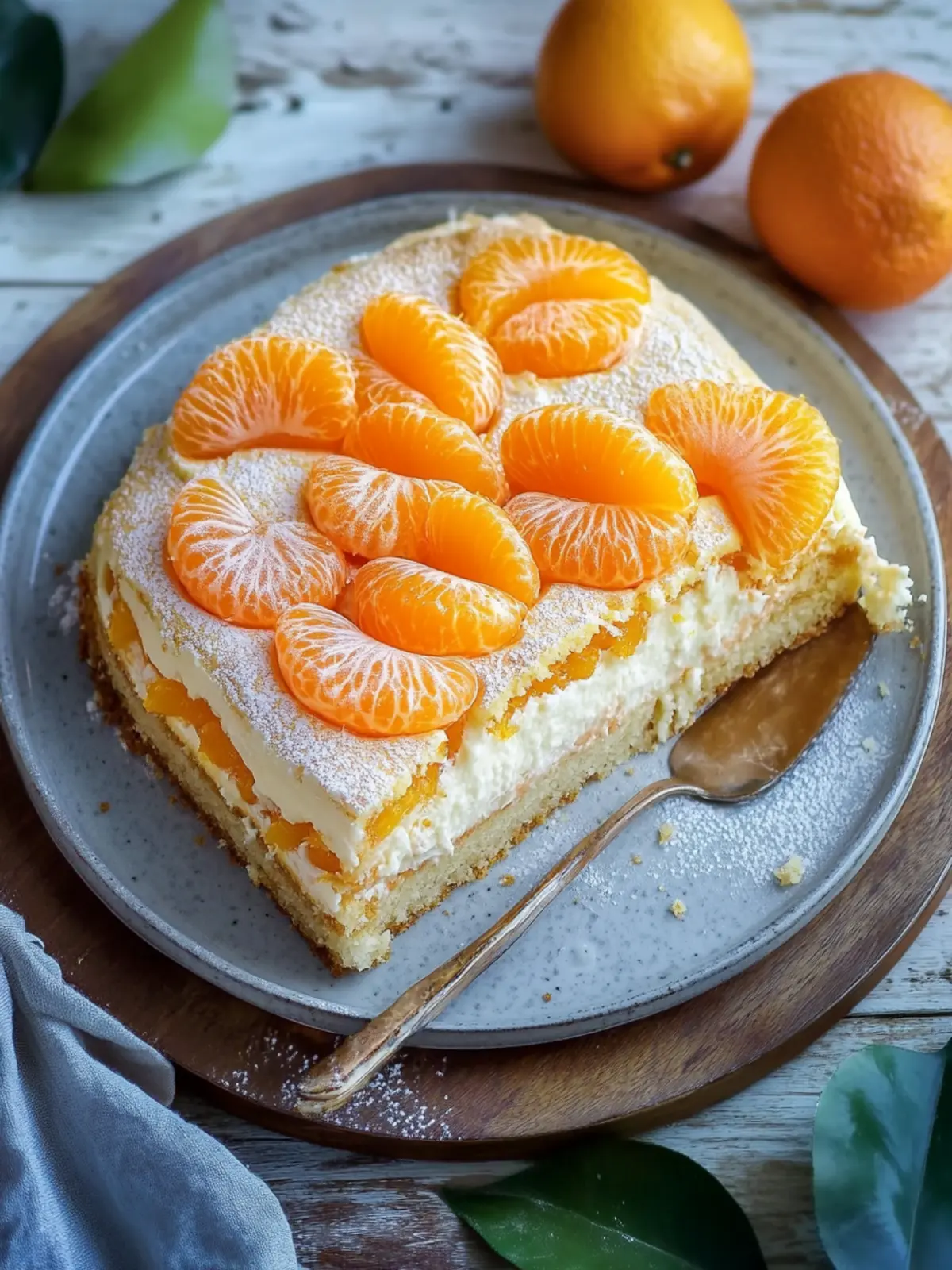 Fantakuchen mit Mandarinen