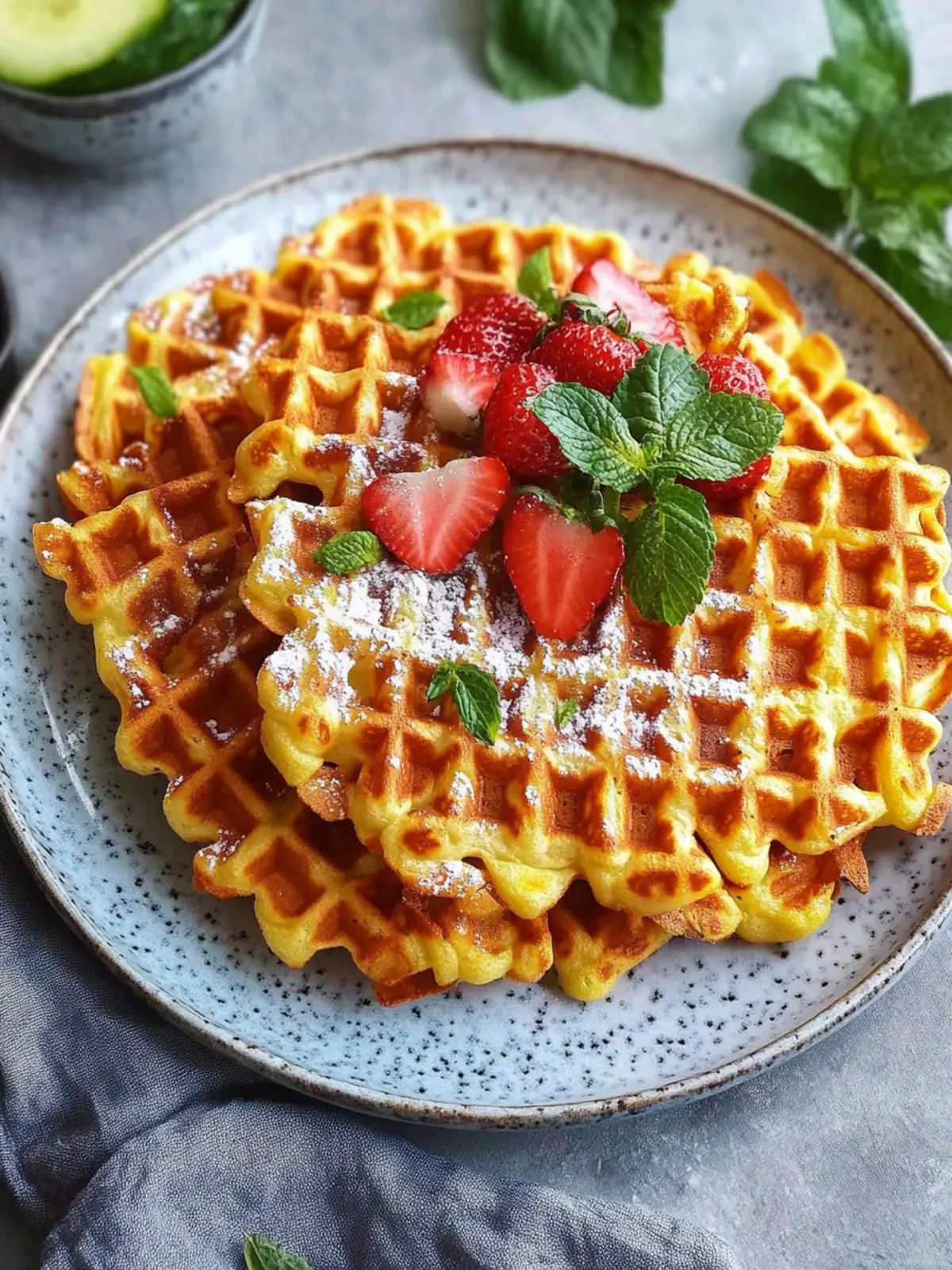 Unglaubliche Gemüsewaffeln