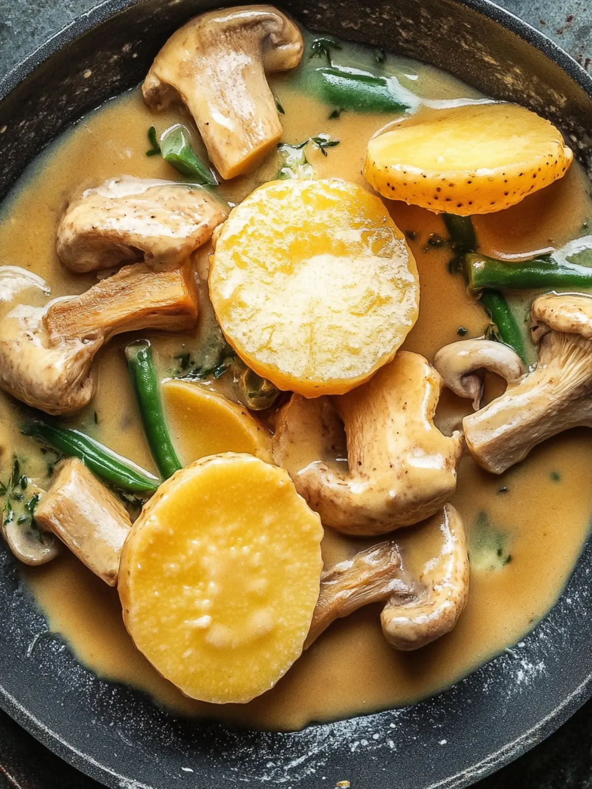Kartoffel-Pilz-Pfanne