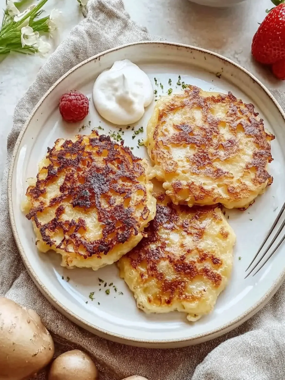 Kartoffelpuffer ohne Ei