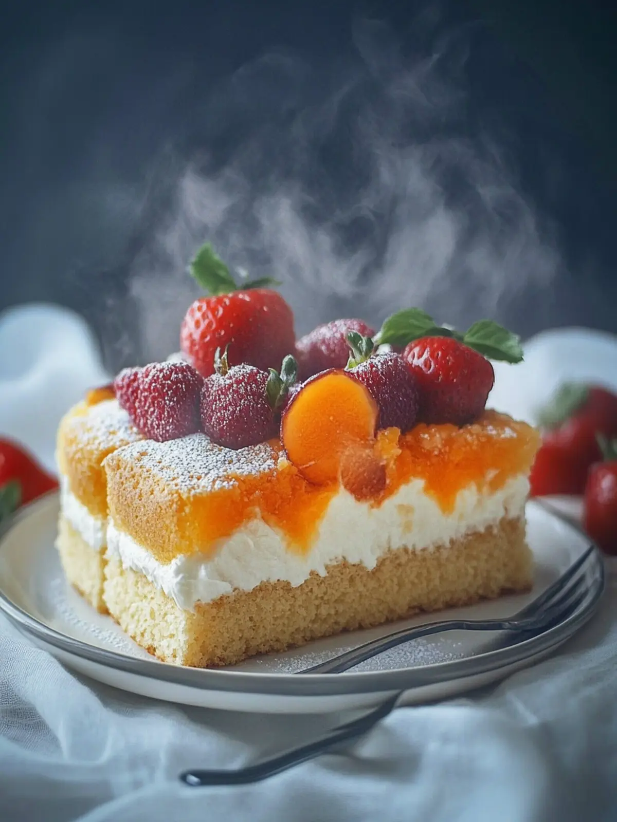 Fantakuchen mit Schmand