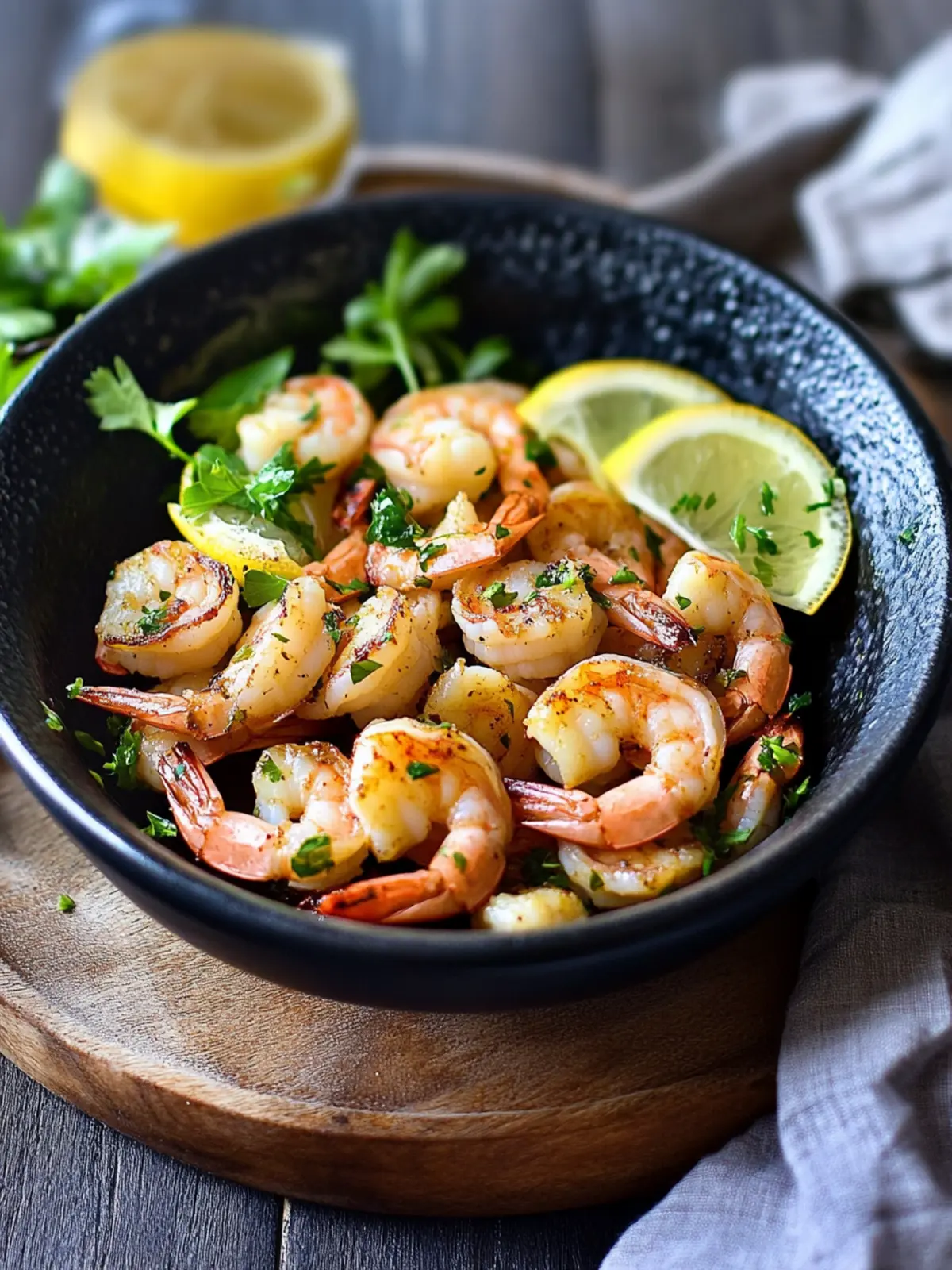 Garnelen in der Heißluftfritteuse