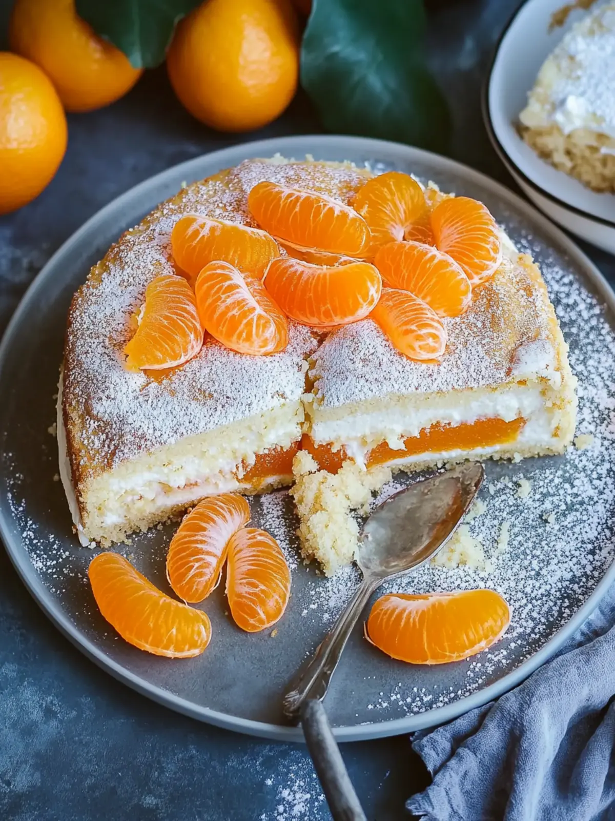 Fantakuchen mit Mandarinen