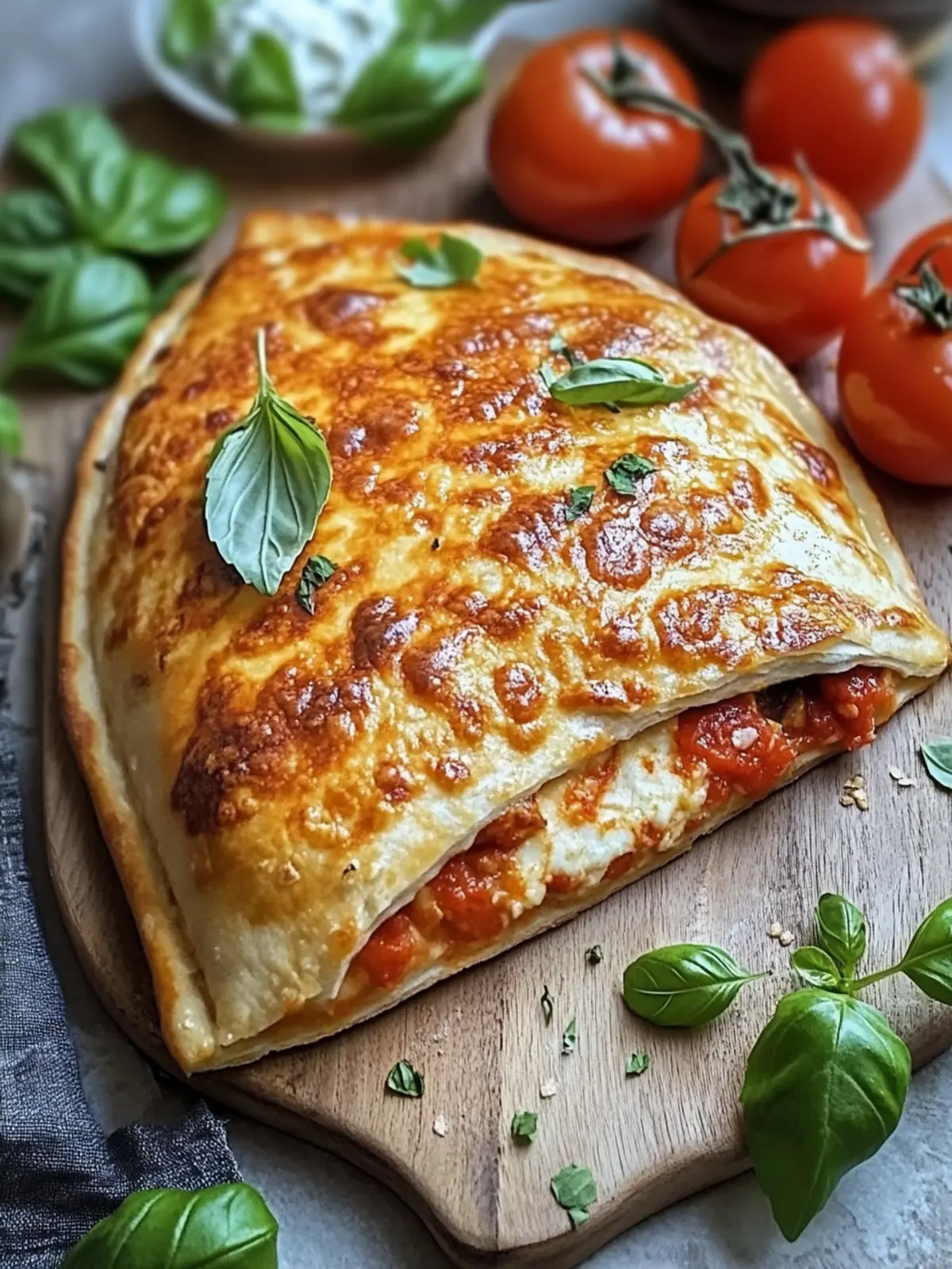 Blätterteig-Calzone