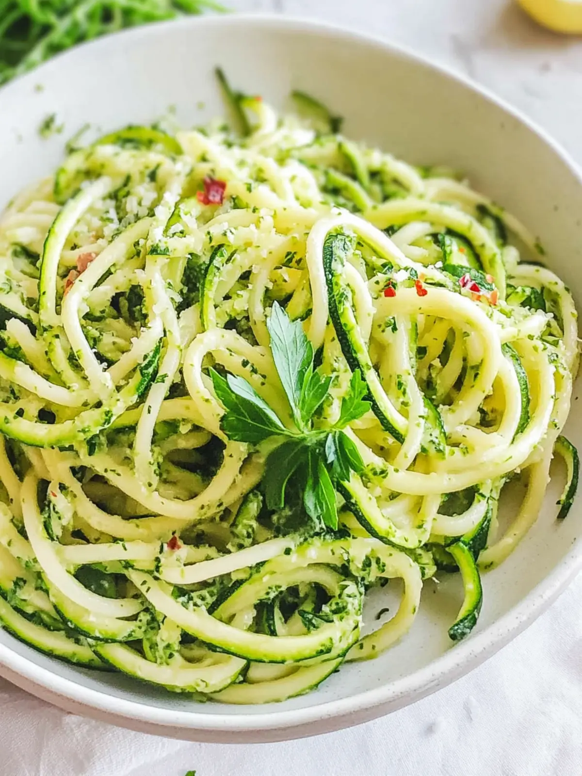 Zucchini Spaghetti