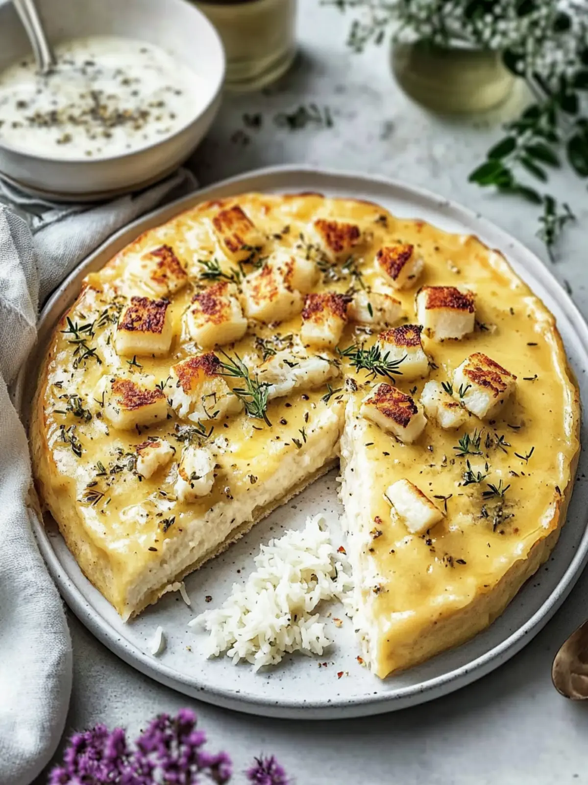 Honey-Mustard-Chicken with Rice