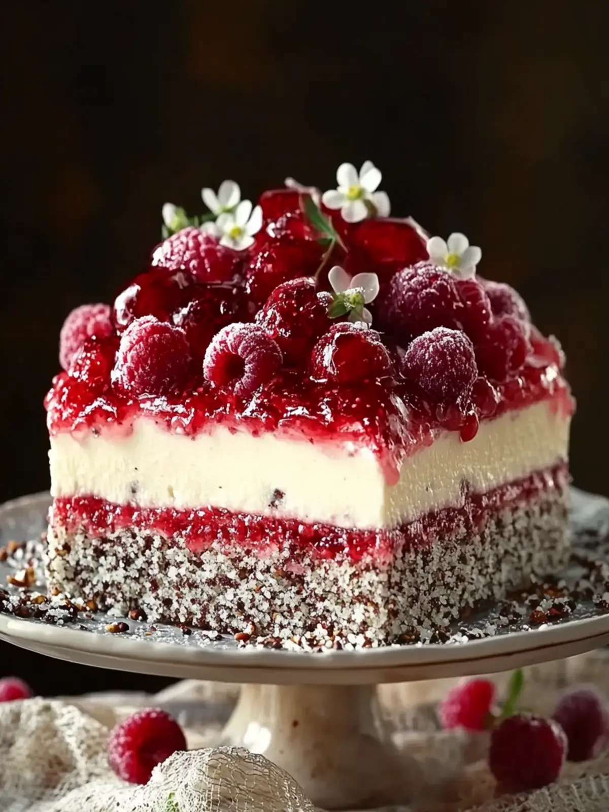 MOHN-KIRSCH-KUCHEN KIRSCH-Dame