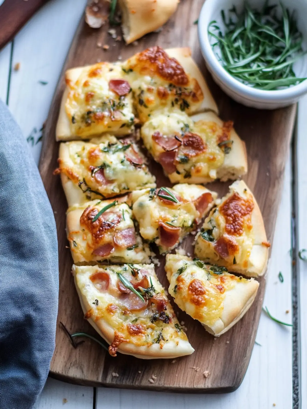 Flammkuchen-Schnecken