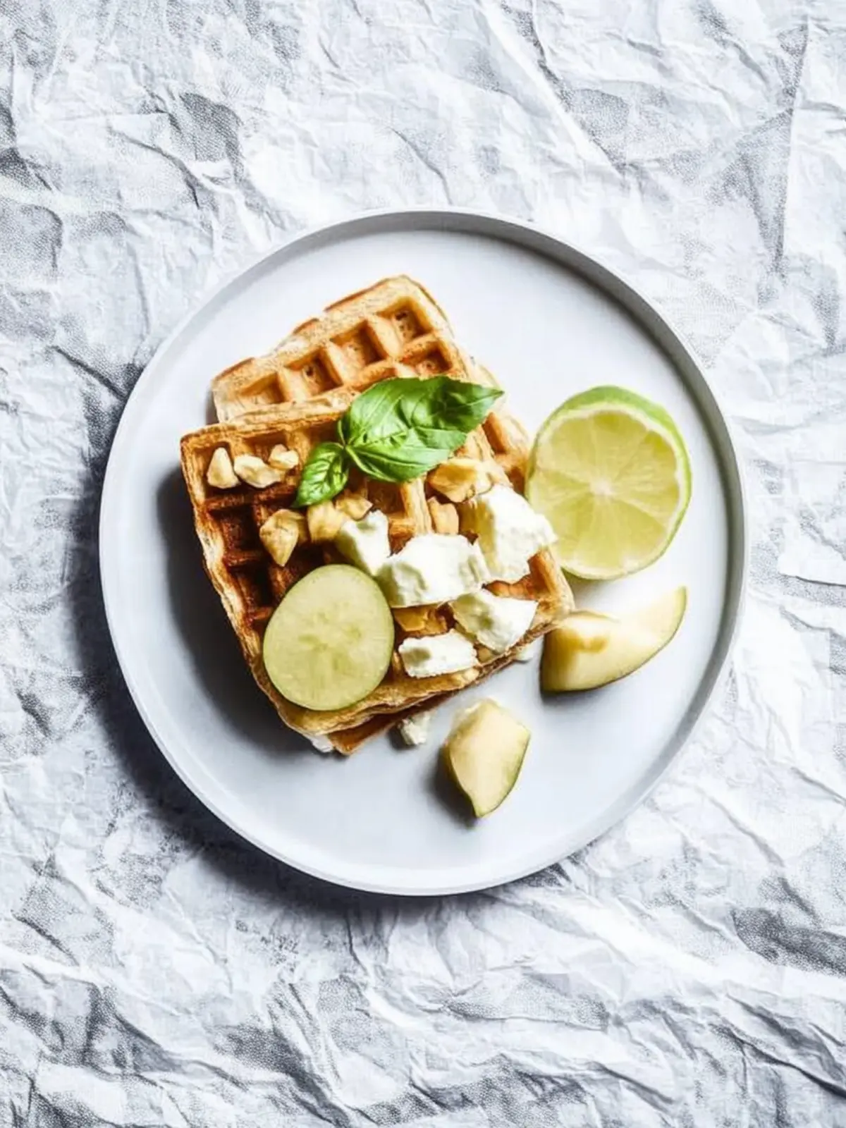 Käsewaffeln mit Manchego