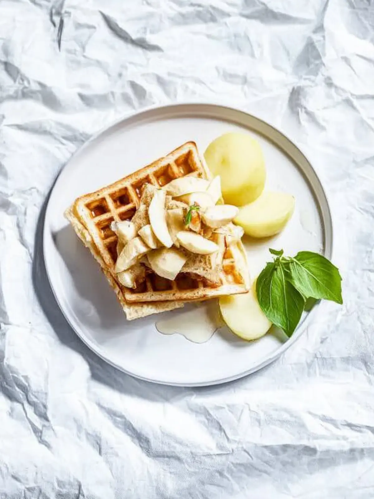 Käsewaffeln mit Manchego