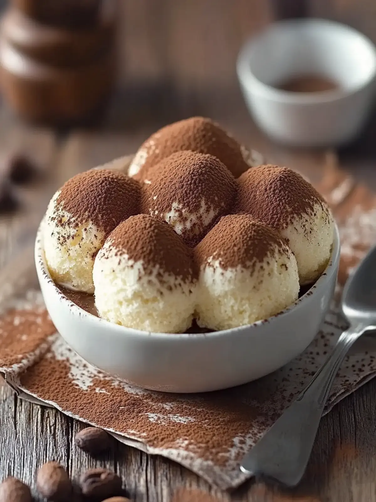 Kleine Tiramisu-Kugeln Rezept