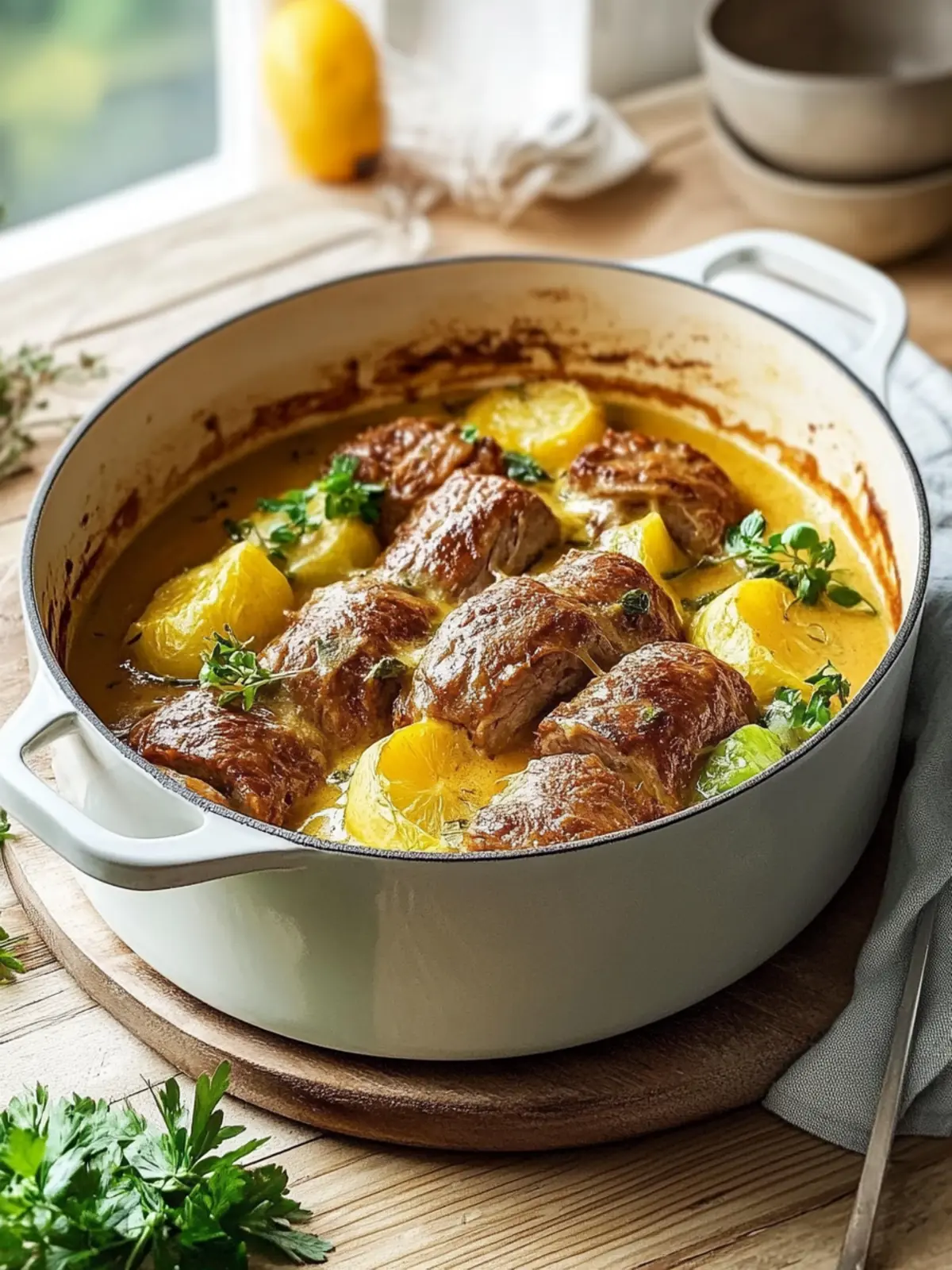 Rouladentopf aus dem Backofen: Herzhaft und einfach