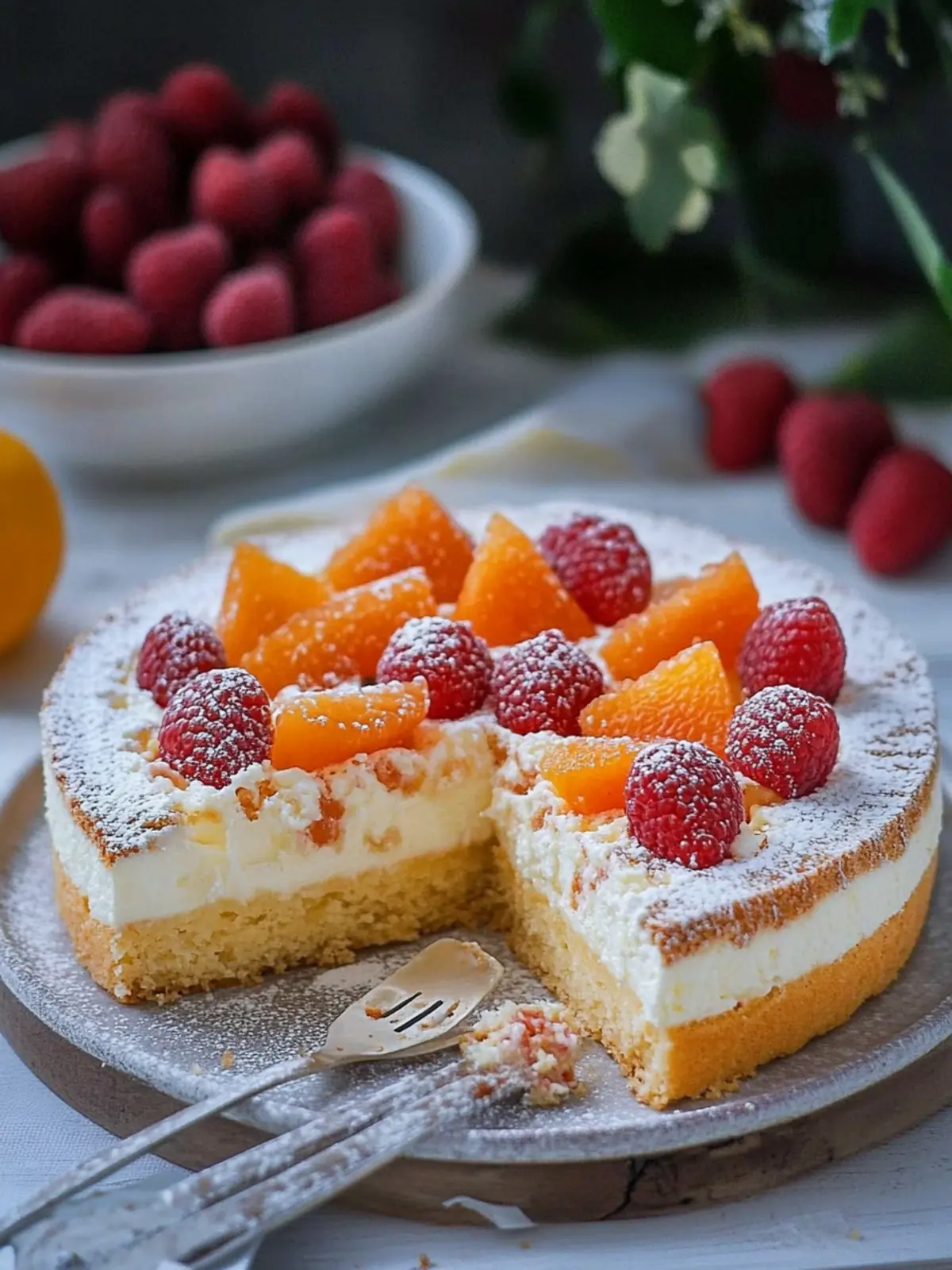 Fantakuchen mit Schmand