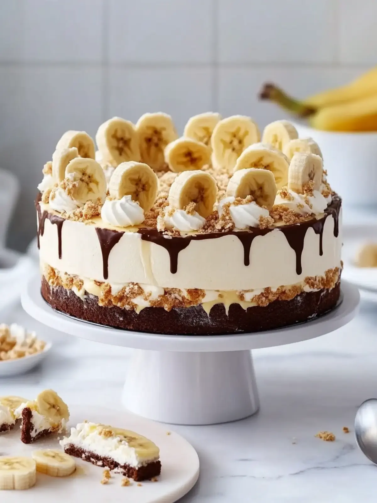 Bananensplit-Torte